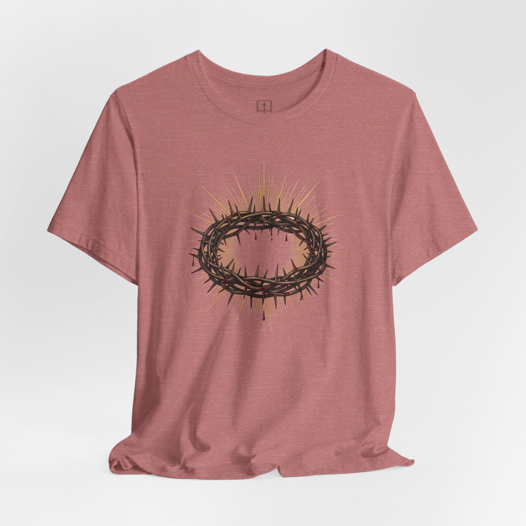 Camiseta para hombre Corona de Espinas de la Sagrada Pasión