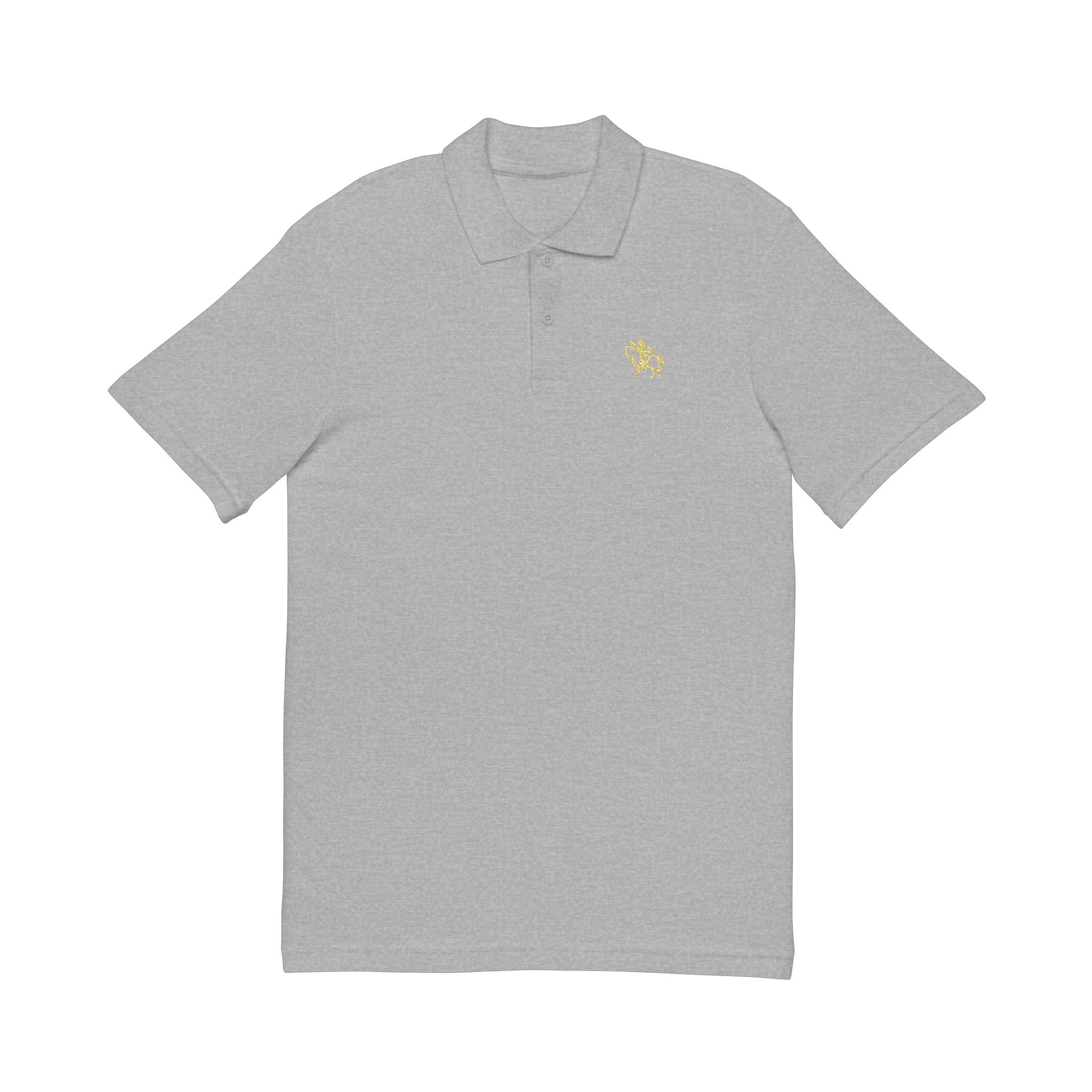 Knight Defender Embroidered Polo | Men’s Faith-Inspired Polo Shirt | Elegant Everyday Wear