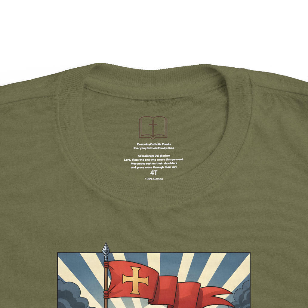 Camiseta infantil de Comandante de la Hermandad: divertida camiseta gráfica para niños, perfecta para jugar, regalar, cumpleaños o celebraciones.