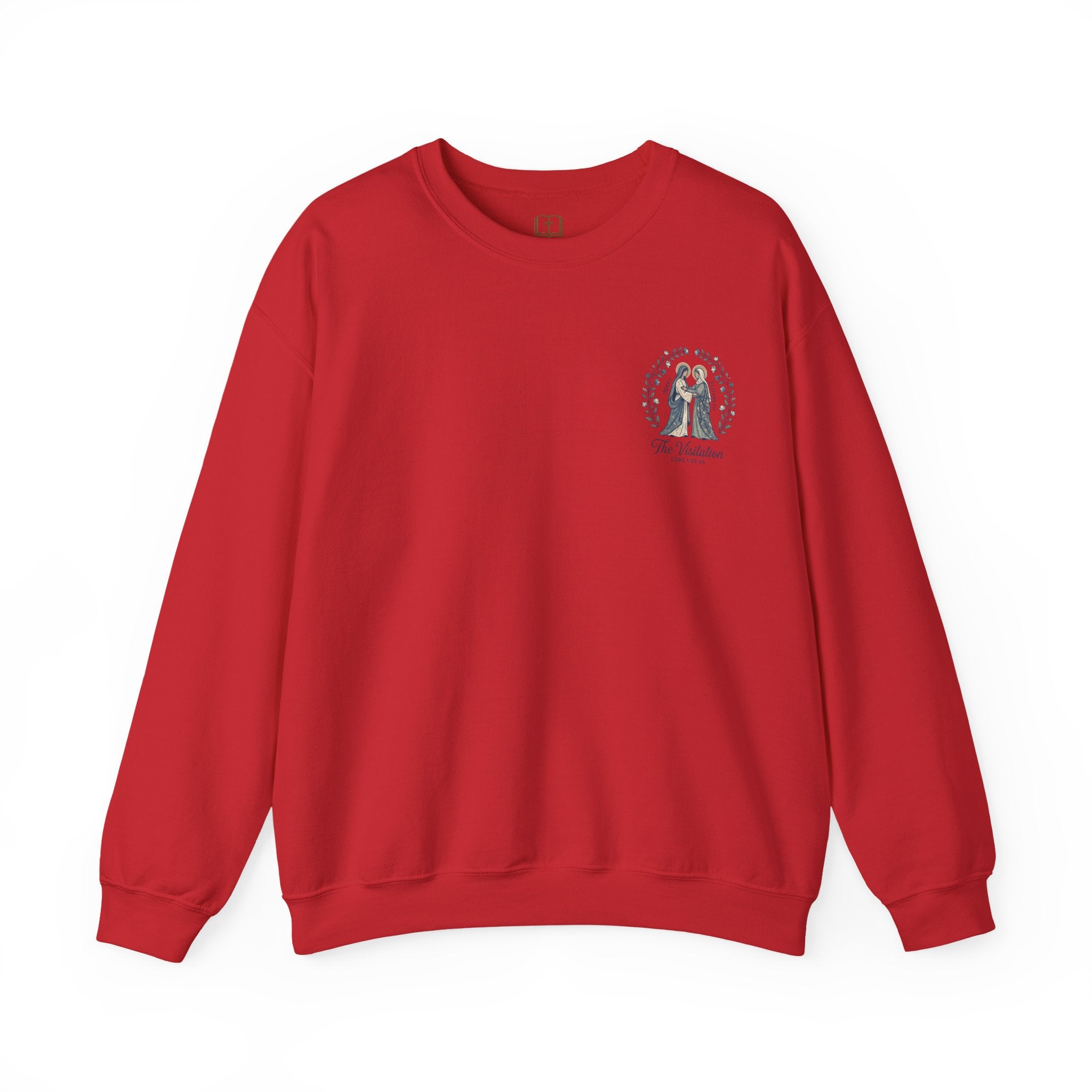 Vintage Our Lady of the Visitation Catholic Crewneck Sweatshirt