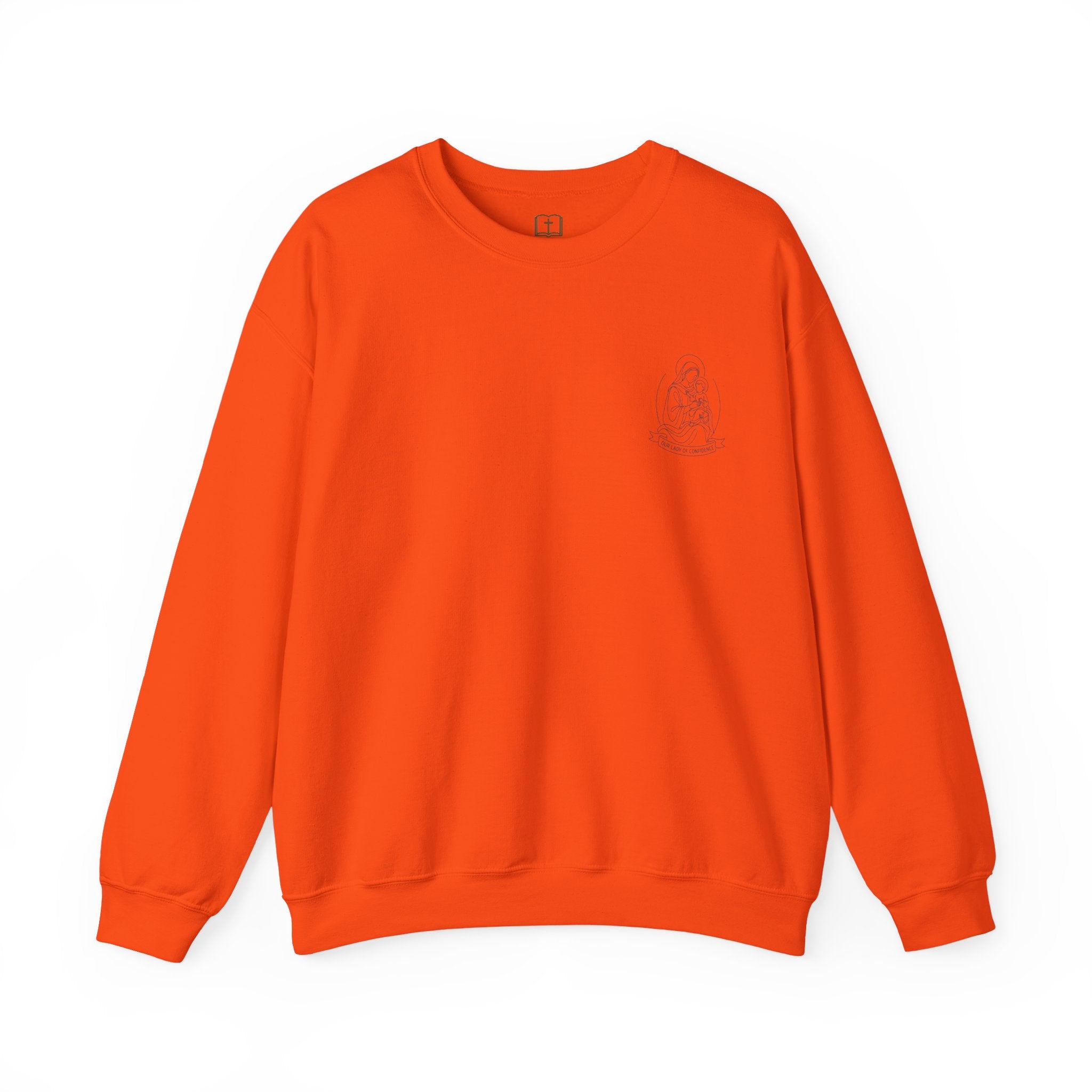 Our Lady of Confidence Catholic Crewneck Sweatshirt