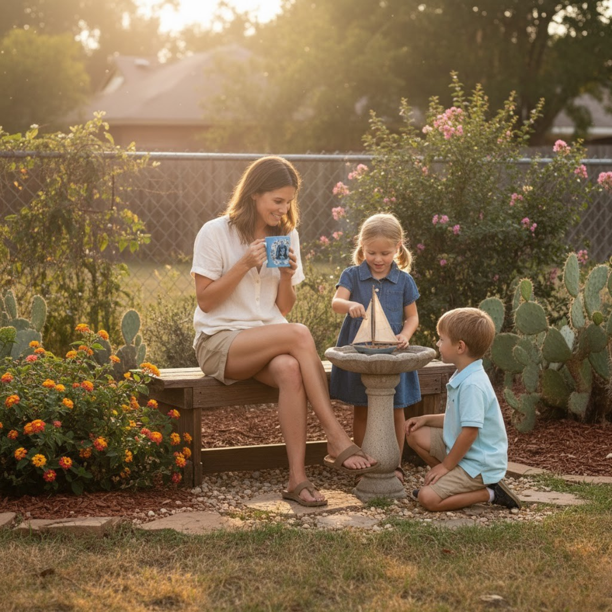 Taza Ave María – Diseño floral de la Virgen María | Taza católica de cerámica de 325 y 430 ml