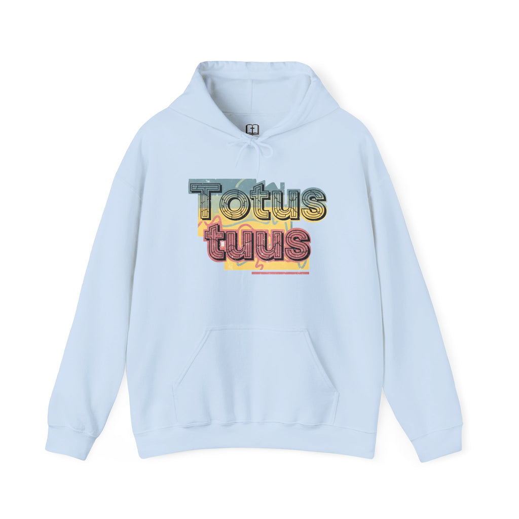 Totus Tuus Retro Hoodie | Modern Catholic Faith Apparel