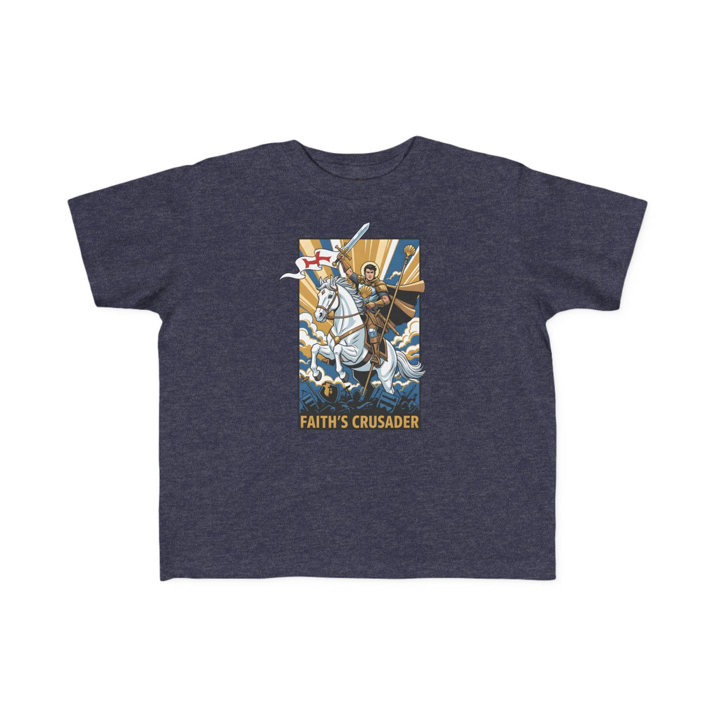 Camiseta infantil de Santiago el Mayor | Camiseta de aventura de Faith's Crusader