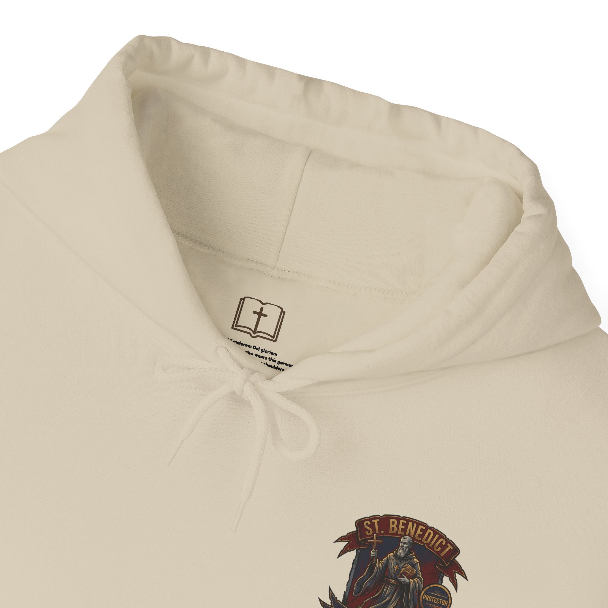 St. Benedict Ora et Labora Catholic Hoodie - Everyday Faith Apparel
