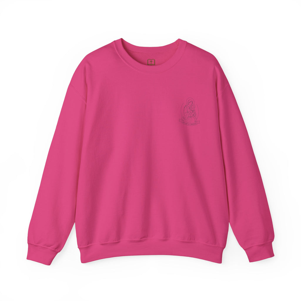 Our Lady of Confidence Catholic Crewneck Sweatshirt