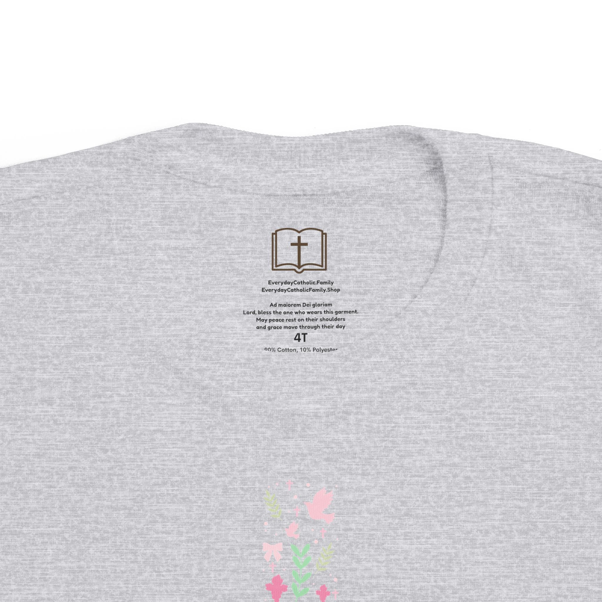 Camiseta floral cruzada para niños pequeños: linda y cómoda