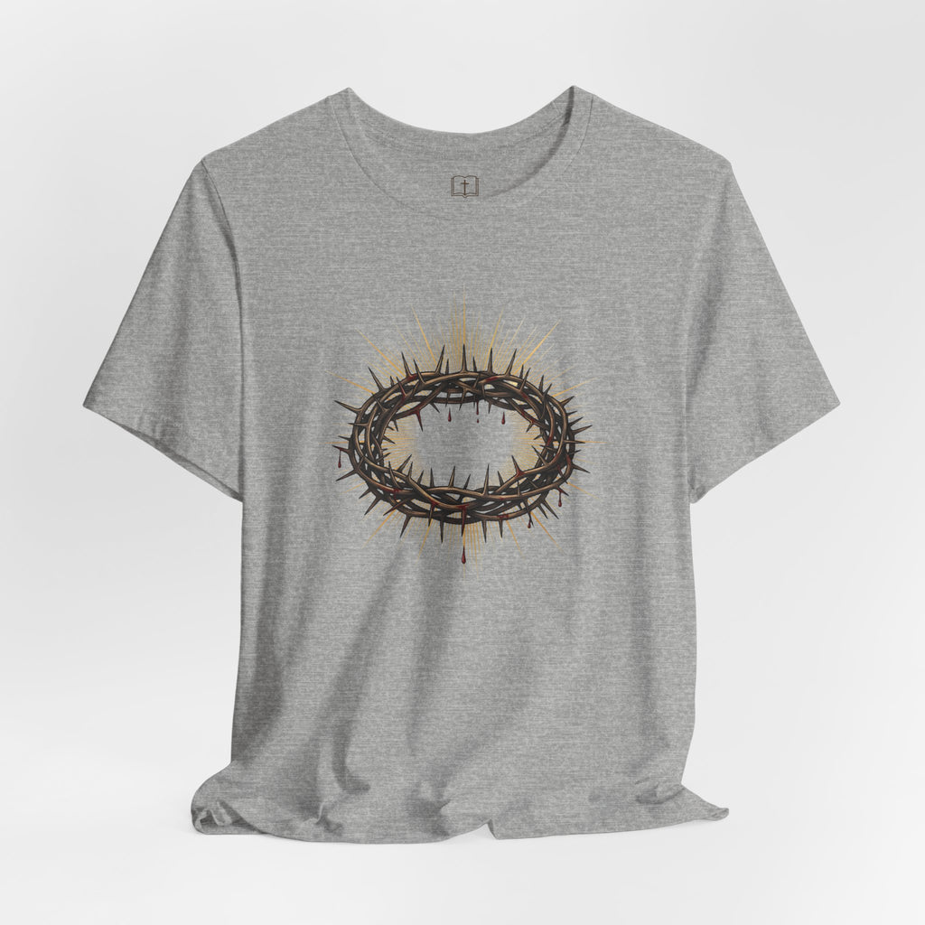 Camiseta para hombre Corona de Espinas de la Sagrada Pasión