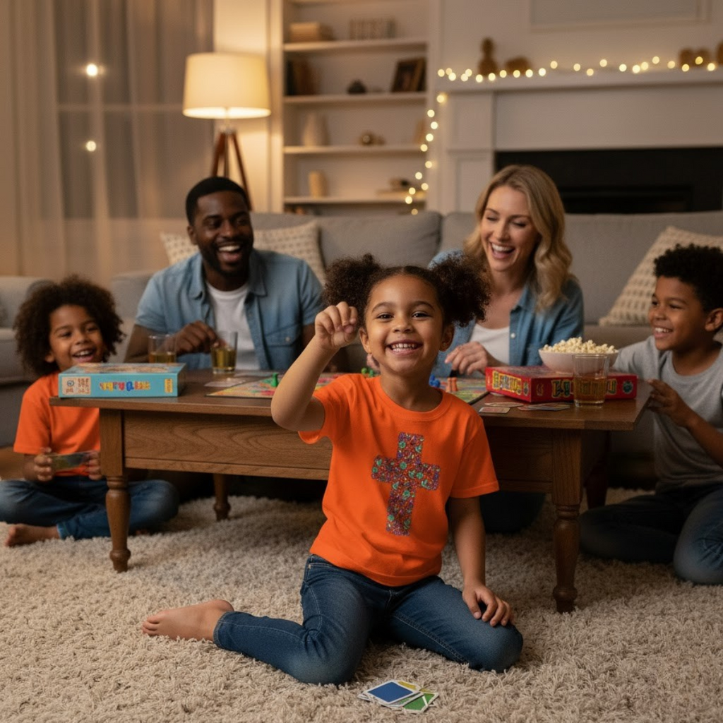 Camiseta cruzada floral para niños pequeños