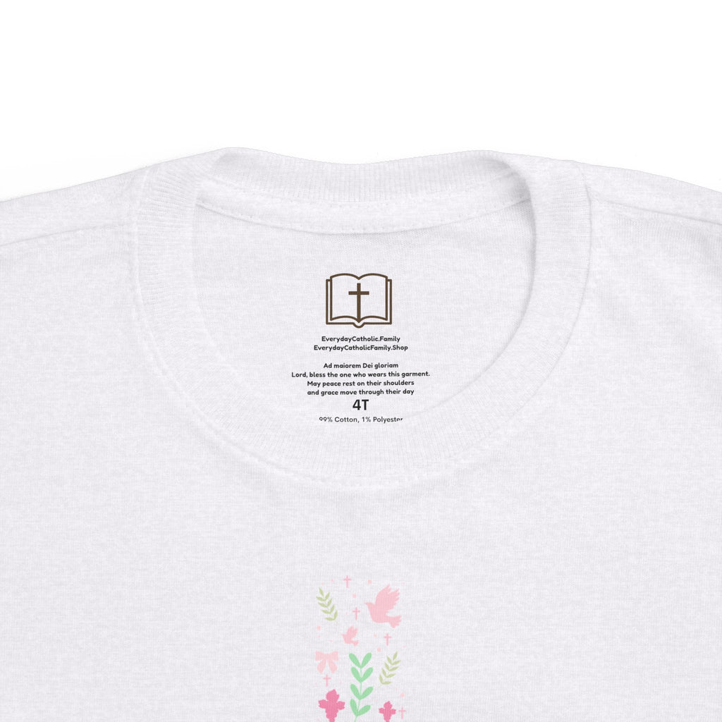 Camiseta floral cruzada para niños pequeños: linda y cómoda