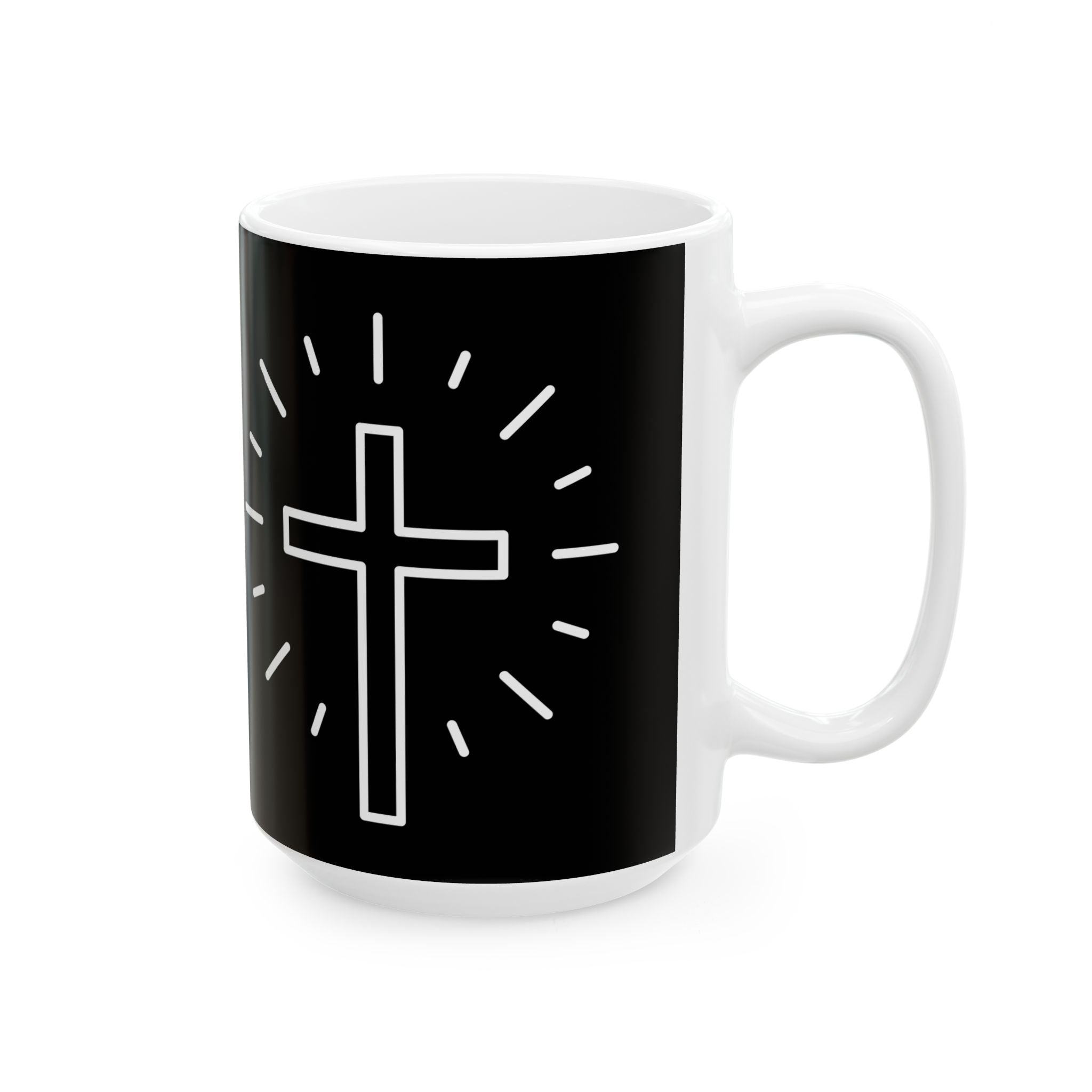 Taza Filipenses 4:13 – Edición Fuerza Cristiana para Hombres (325 ml y 440 ml)