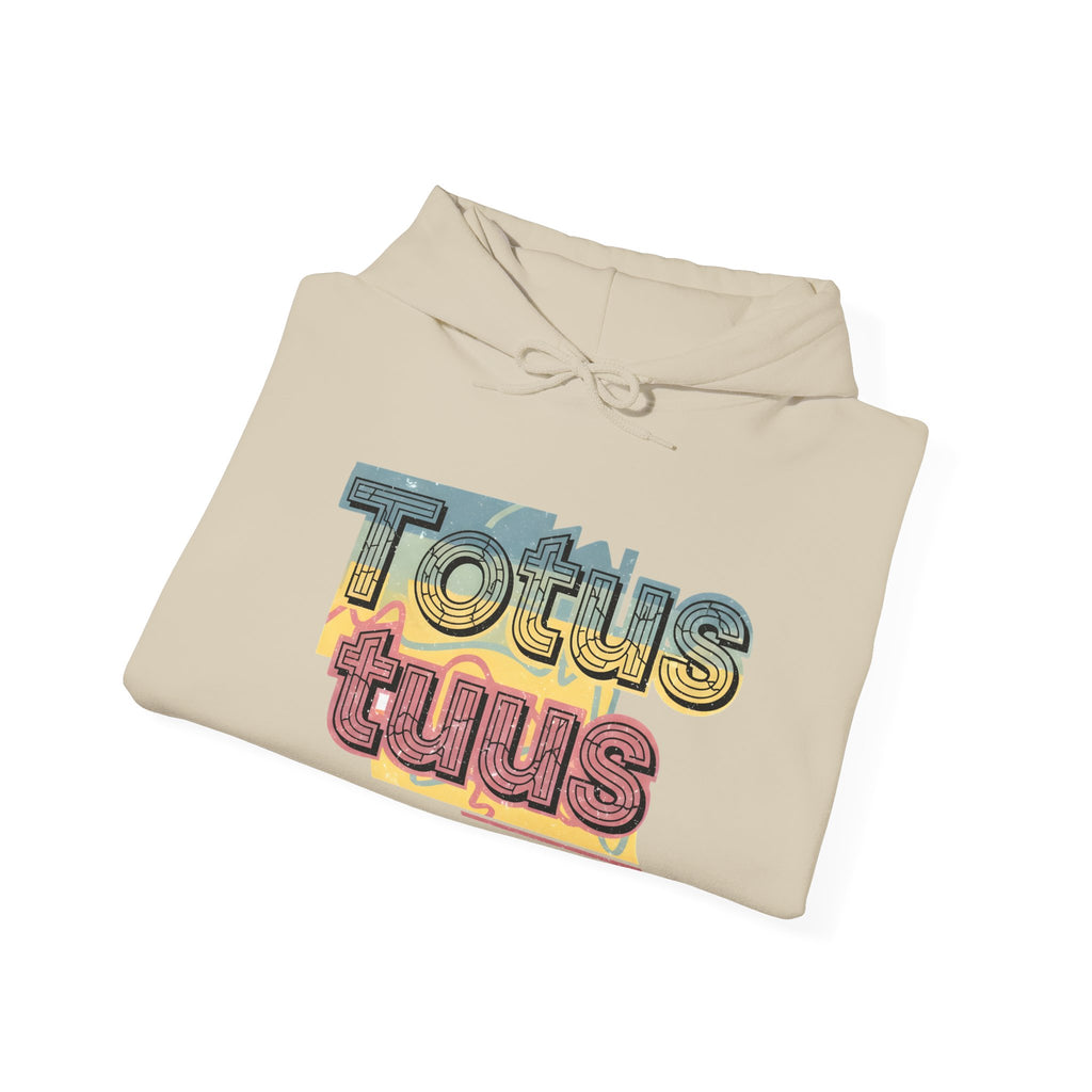 Totus Tuus Retro Hoodie | Modern Catholic Faith Apparel