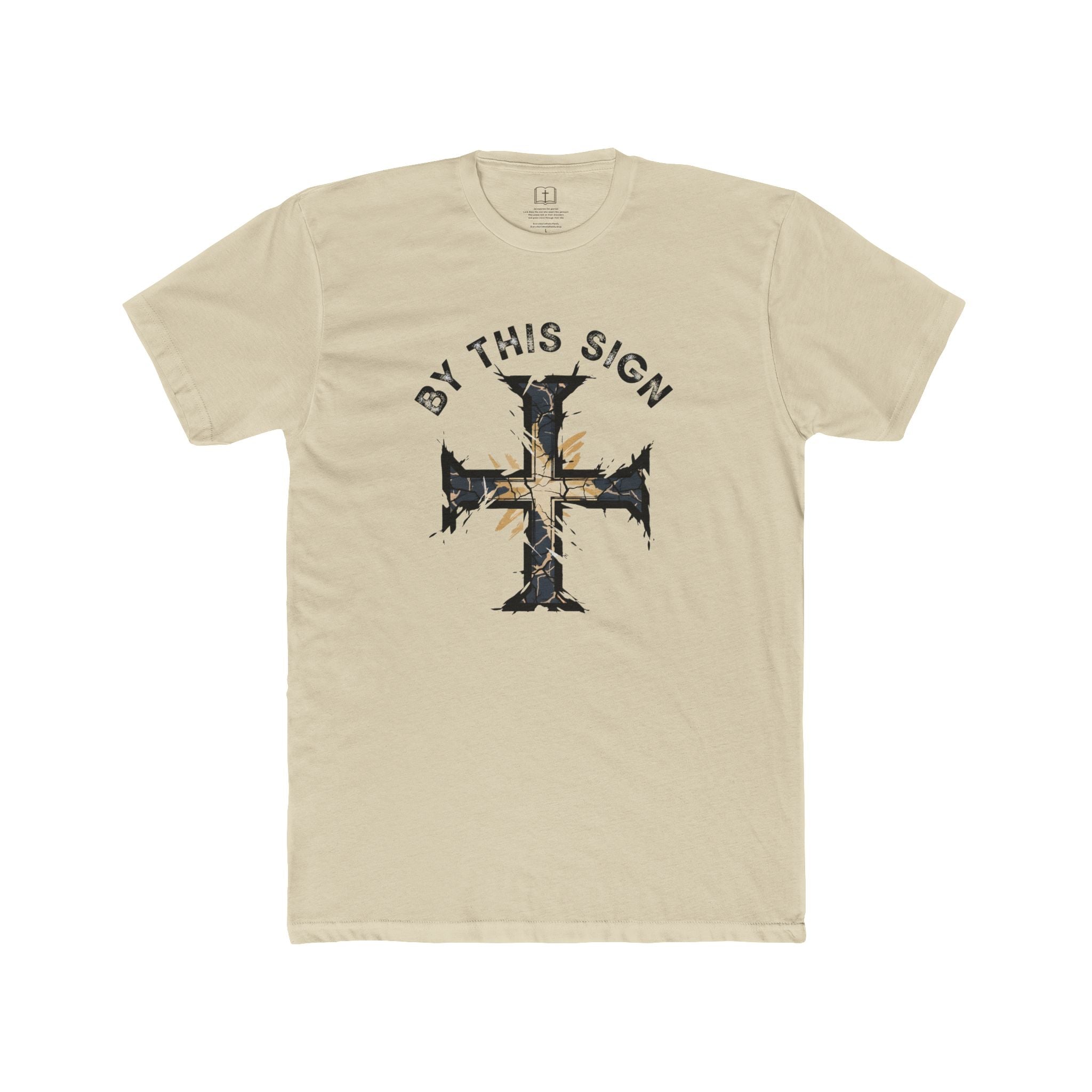"By This Sign" Men's Crusader Cross T-Shirt