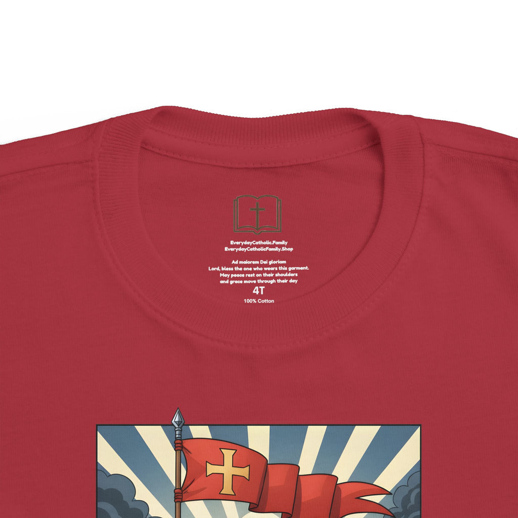 Camiseta infantil de Comandante de la Hermandad: divertida camiseta gráfica para niños, perfecta para jugar, regalar, cumpleaños o celebraciones.