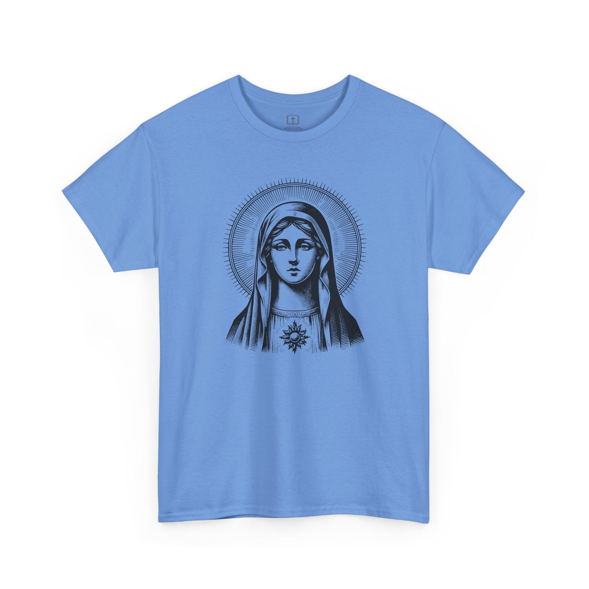 Camiseta de María de inspiración vintage para mujer | Camiseta de arte católico | Ropa religiosa