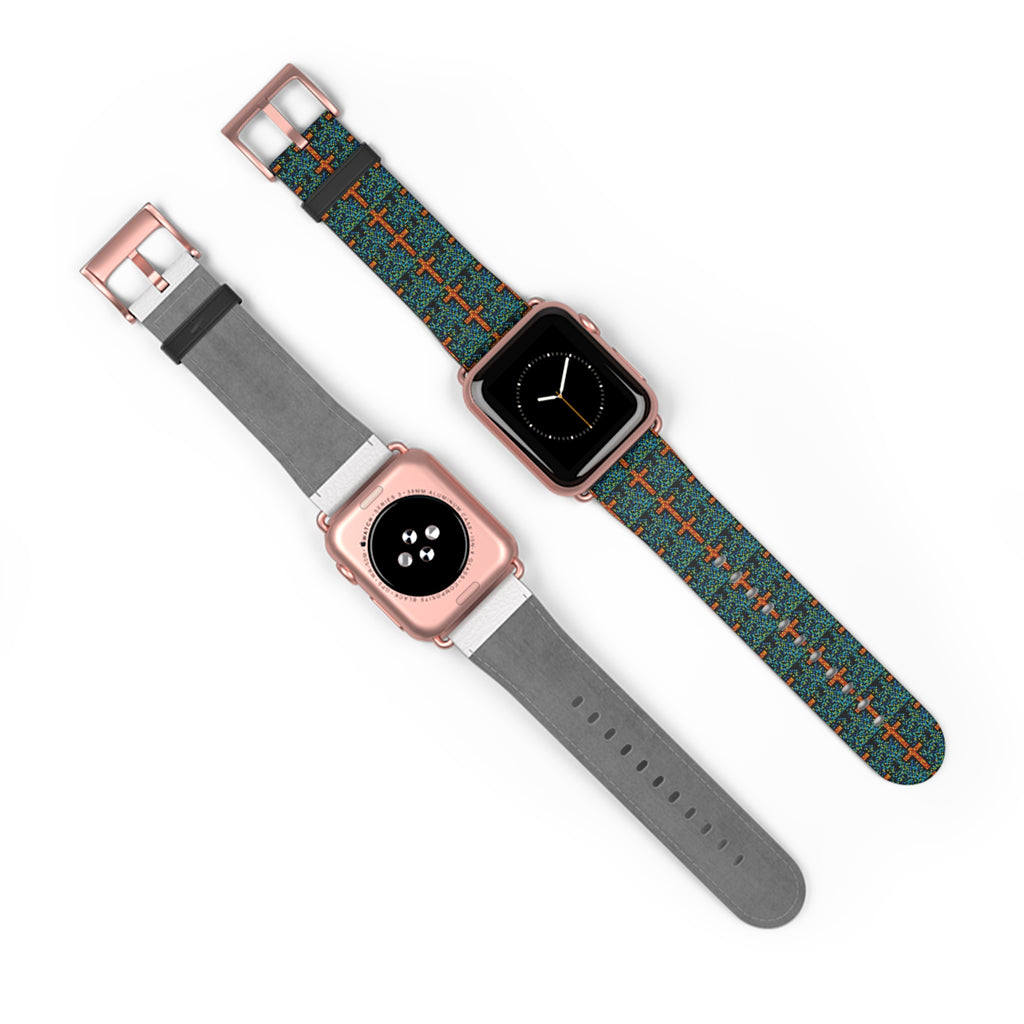 Correa para iWatch Holy Cross: diseño cotidiano inspirado en la fe