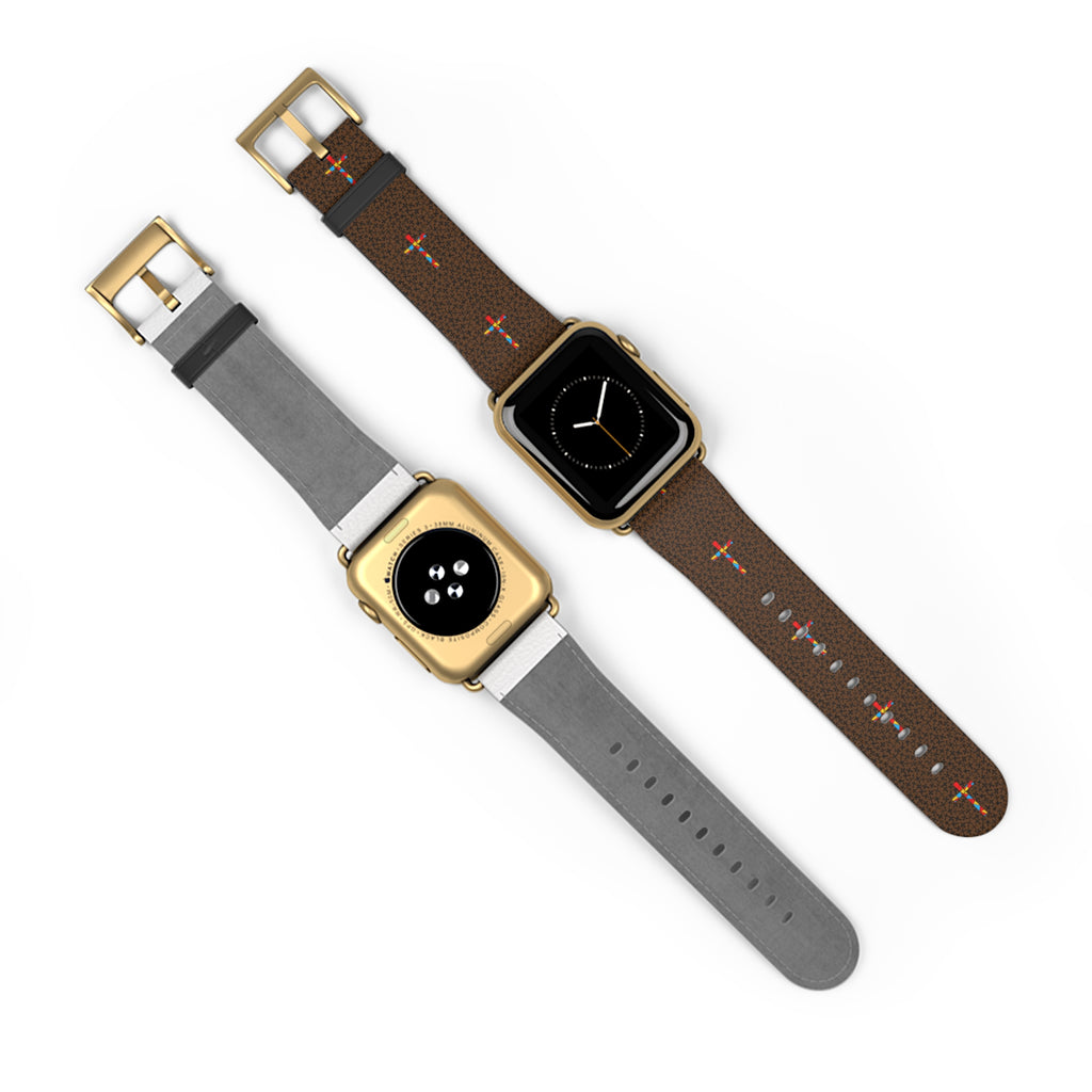 Correa para Apple Watch con la Cruz de San José (Edición del Padre Católico)
