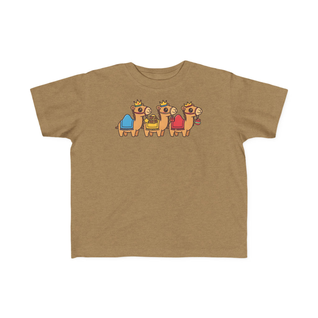 Camellos de los Reyes Magos de Navidad - Camiseta para niños pequeños