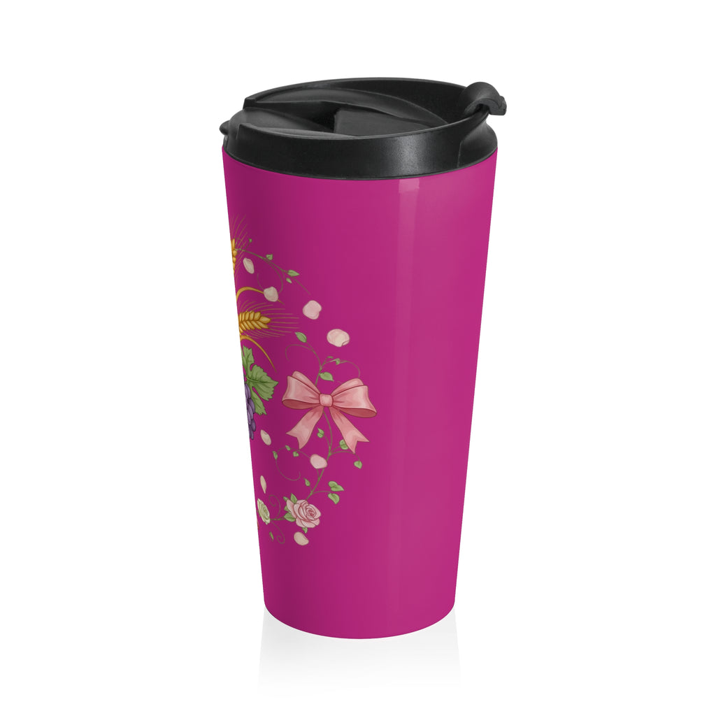 Abundant Harvest Travel Mug | Faith Inspired Stainless Steel Tumbler
