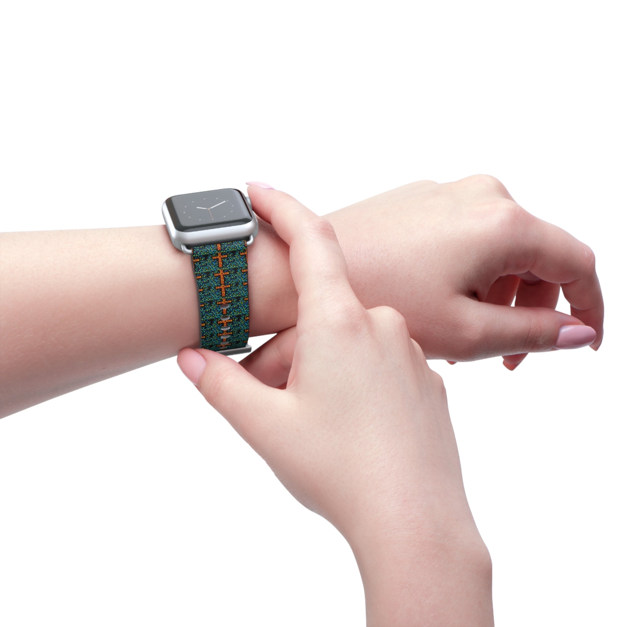 Correa para iWatch Holy Cross: diseño cotidiano inspirado en la fe