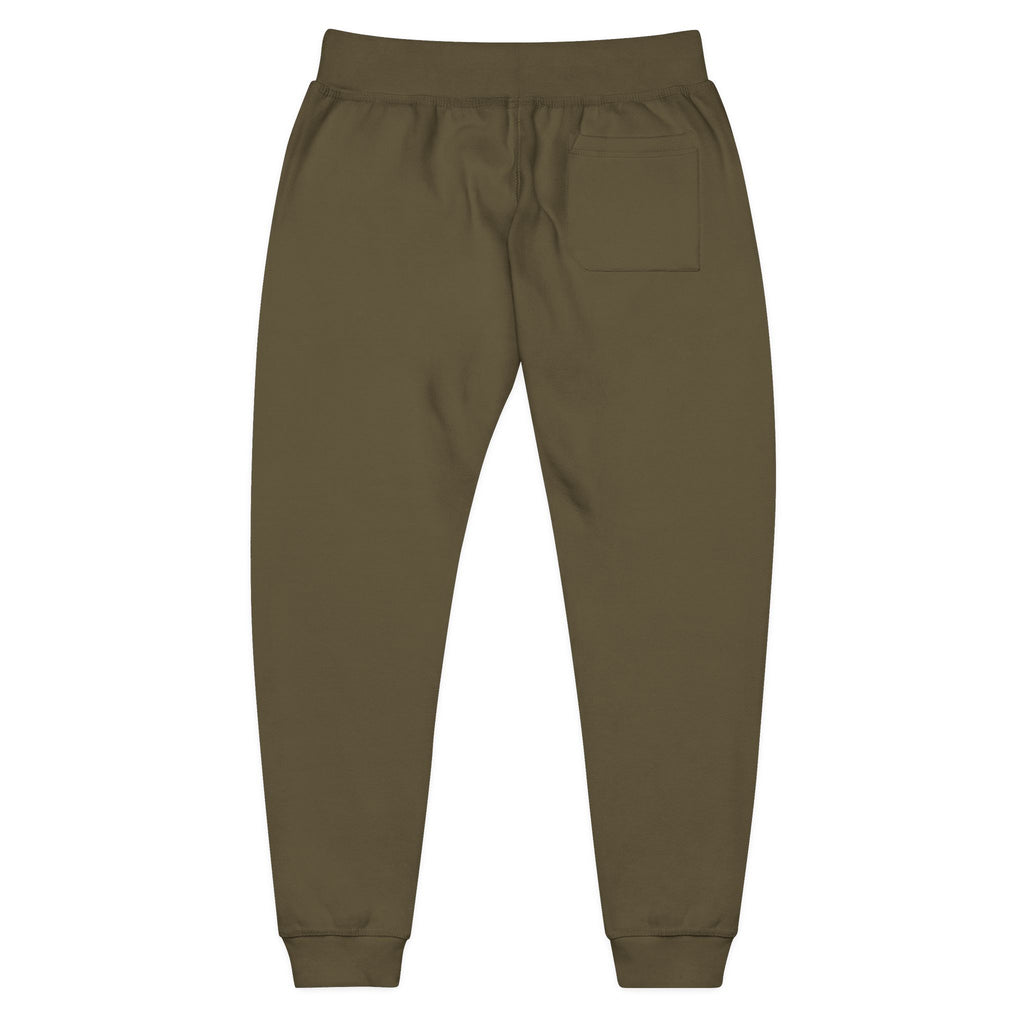 Pantalones deportivos de polar Faith Crusader | Joggers bordados para hombre católico | Ropa cómoda y acogedora para el día a día