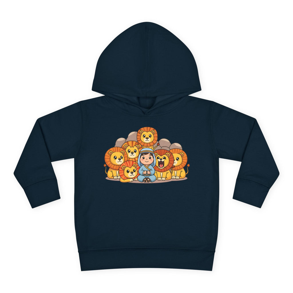 Sudadera con capucha para niños pequeños de Daniel en el foso de los leones | Ropa católica para niños 