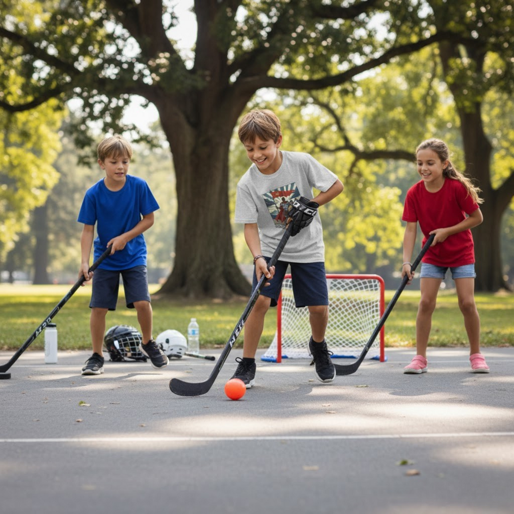 Camiseta infantil de Comandante de la Hermandad: divertida camiseta gráfica para niños, perfecta para jugar, regalar, cumpleaños o celebraciones.