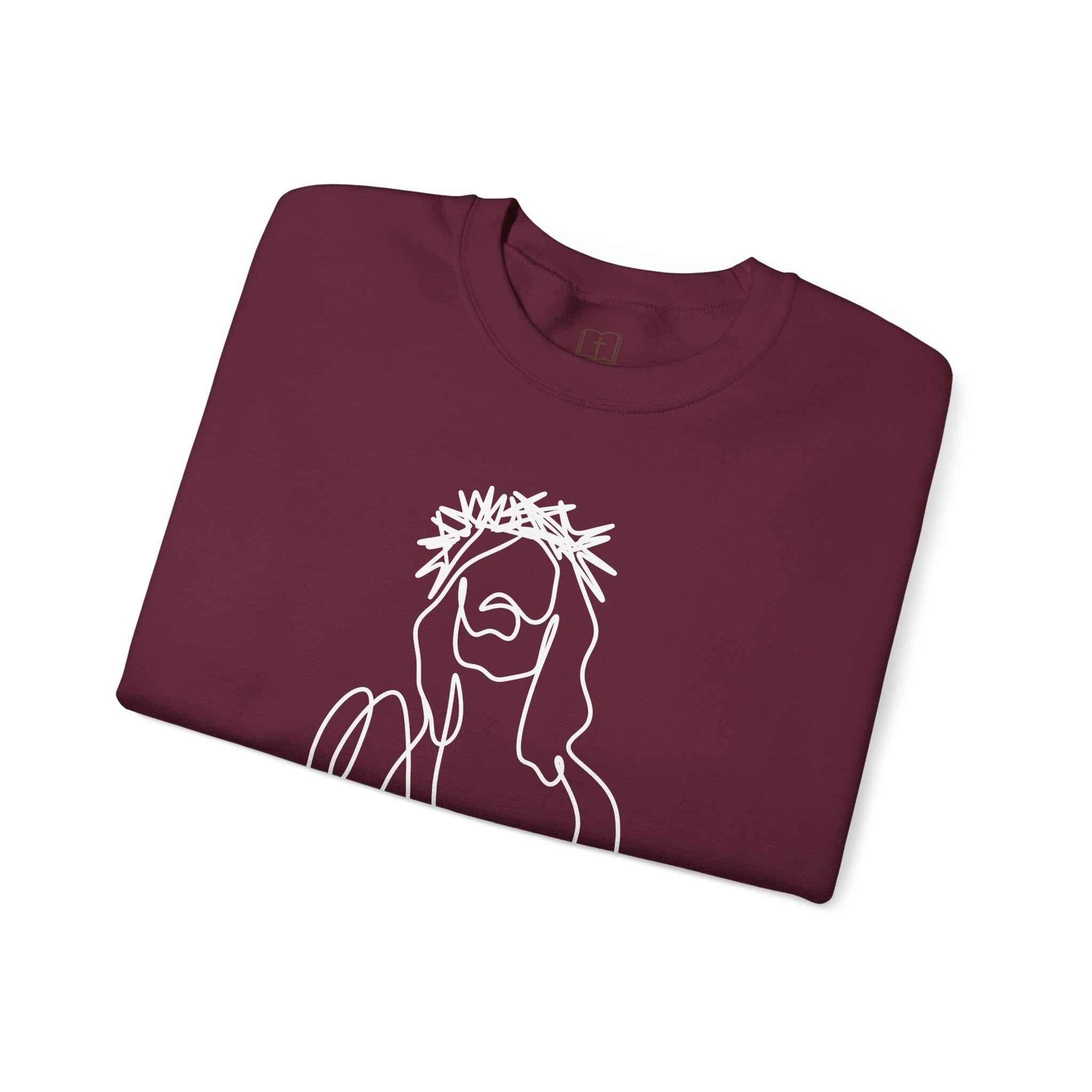 Crown of Mercy Crewneck Sweatshirt | Women’s Faith-Inspired Pullover