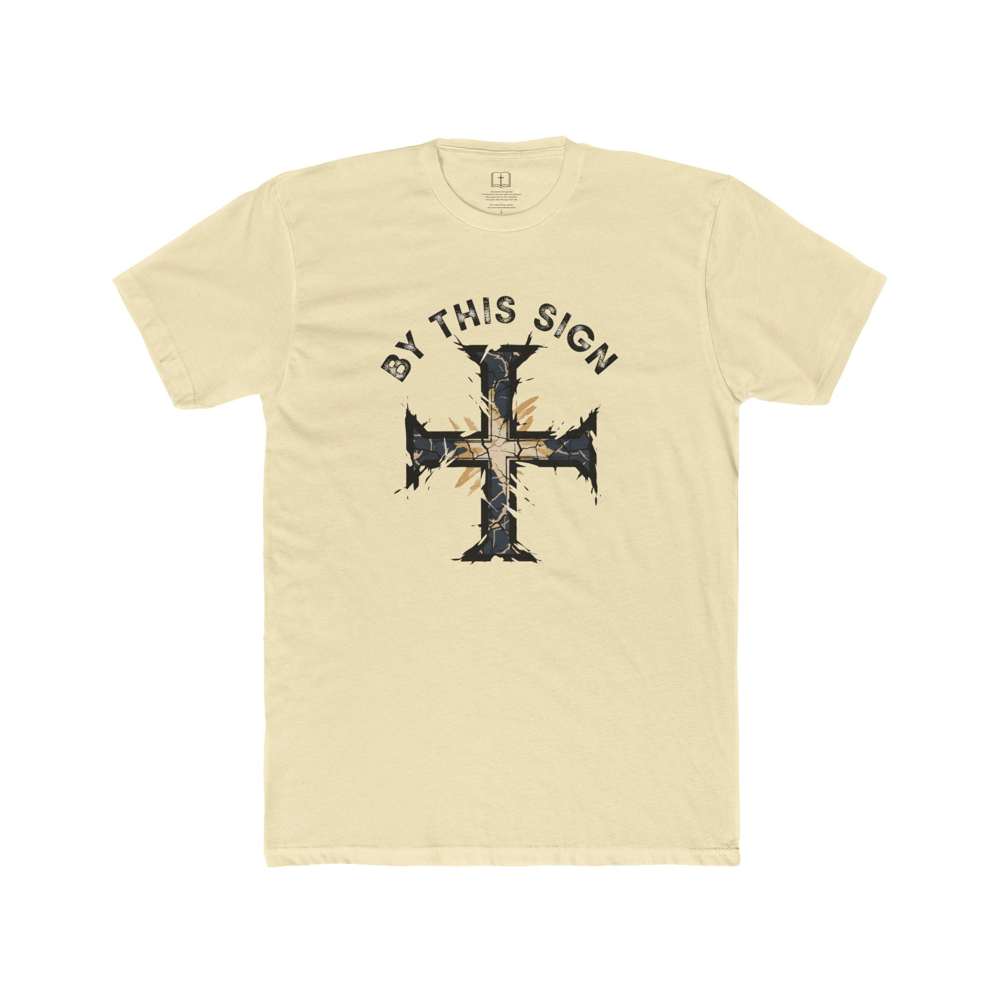 "By This Sign" Men's Crusader Cross T-Shirt