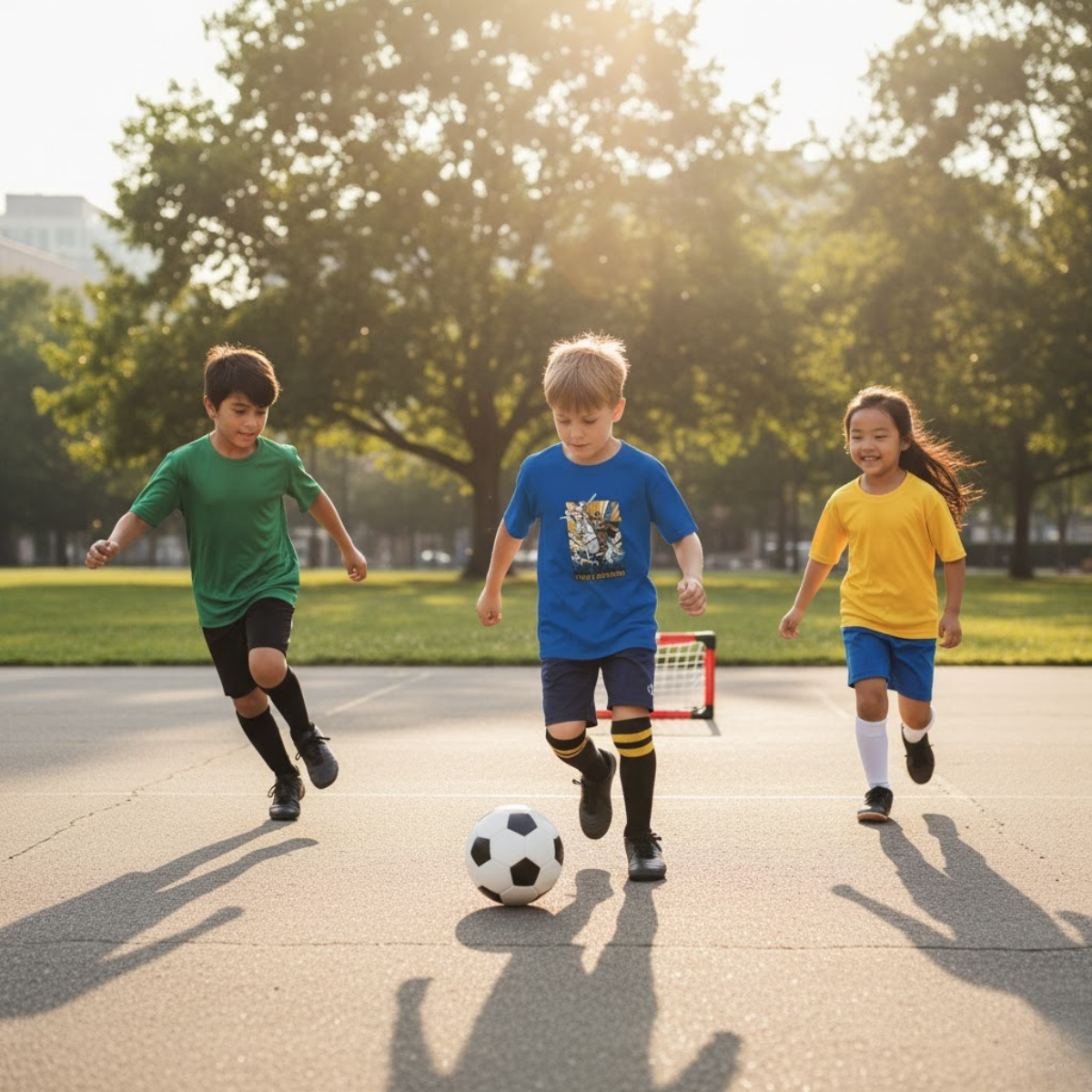Camiseta infantil de Santiago el Mayor | Camiseta de aventura de Faith's Crusader