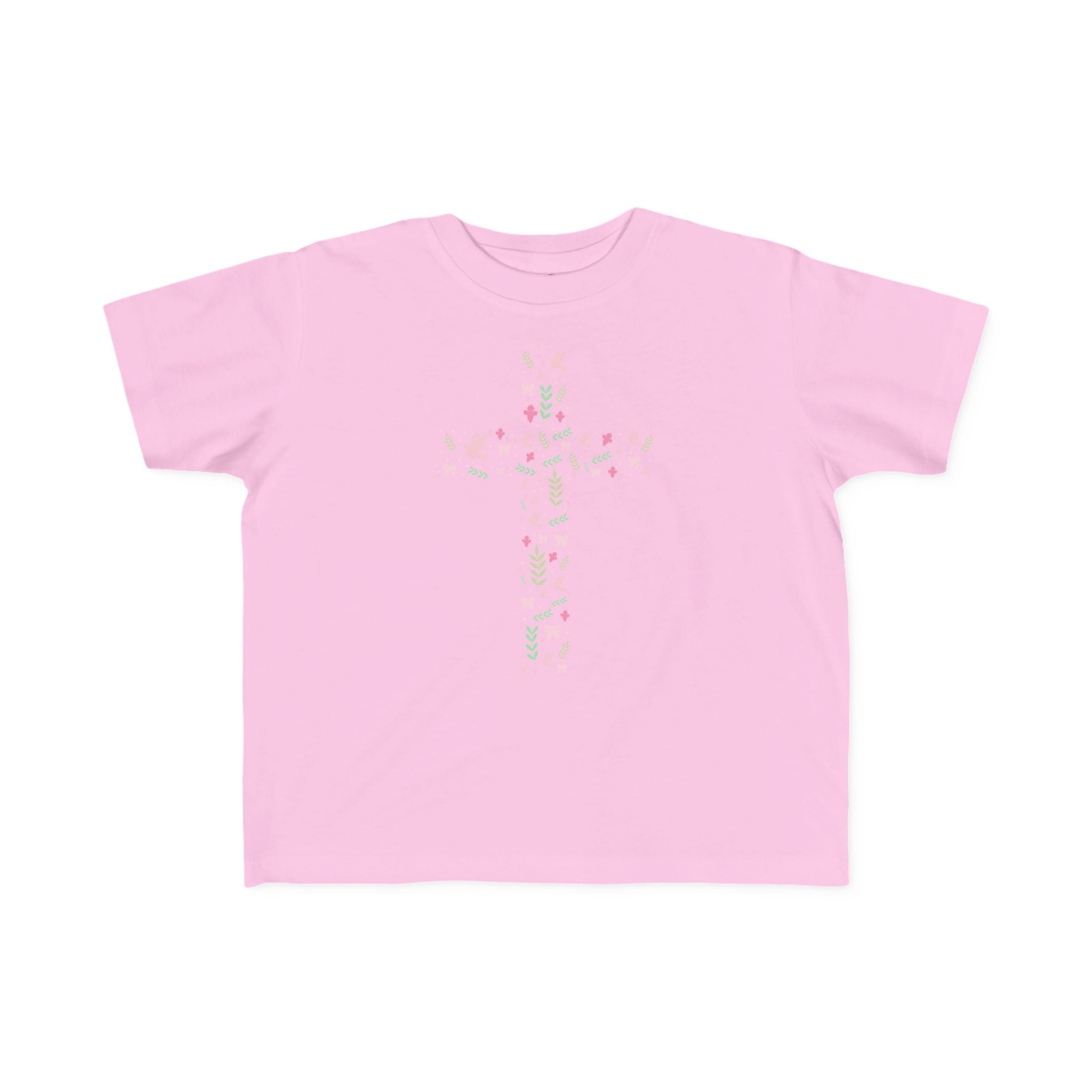 Camiseta floral cruzada para niños pequeños: linda y cómoda