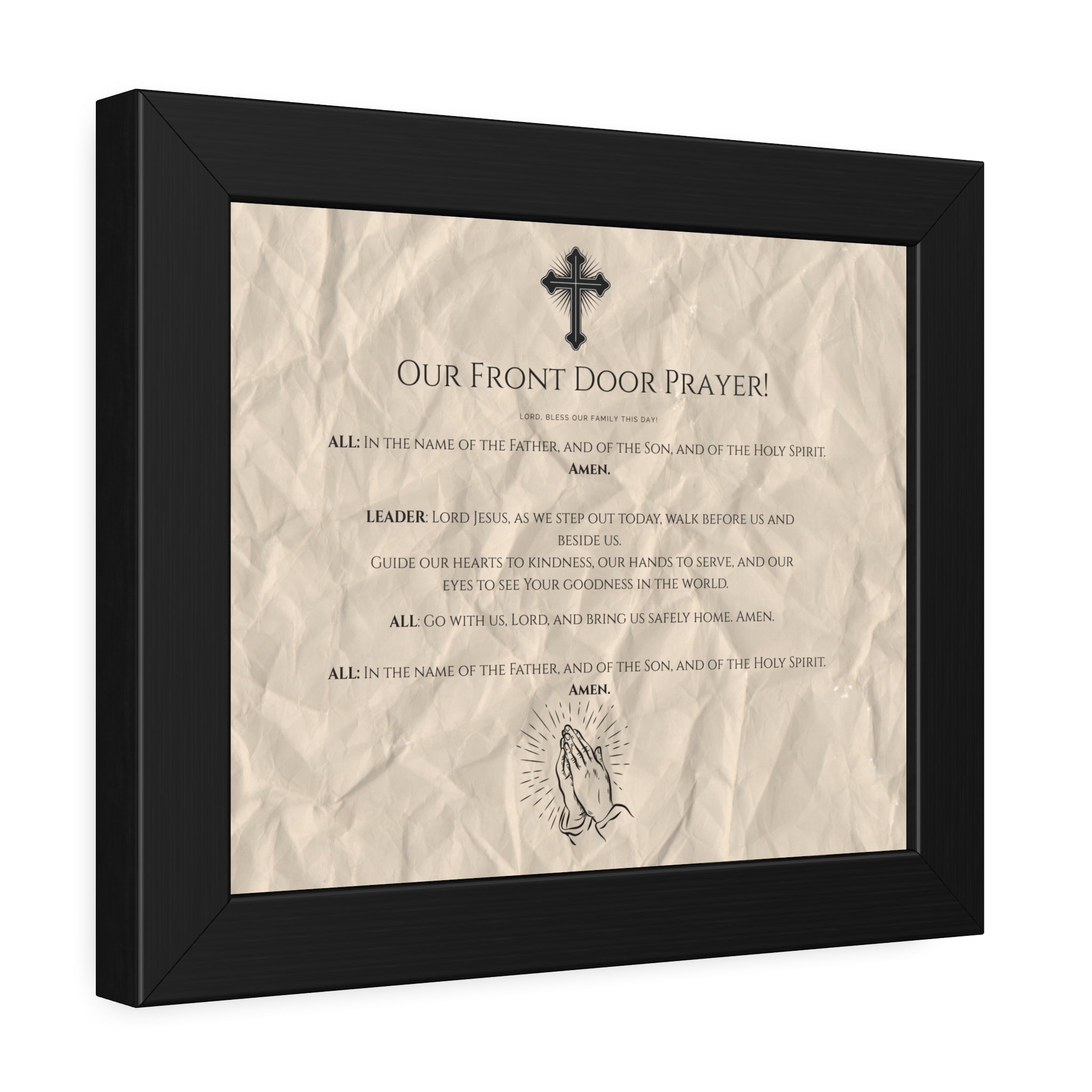 Oración familiar para la puerta de entrada – Bendición católica del hogar