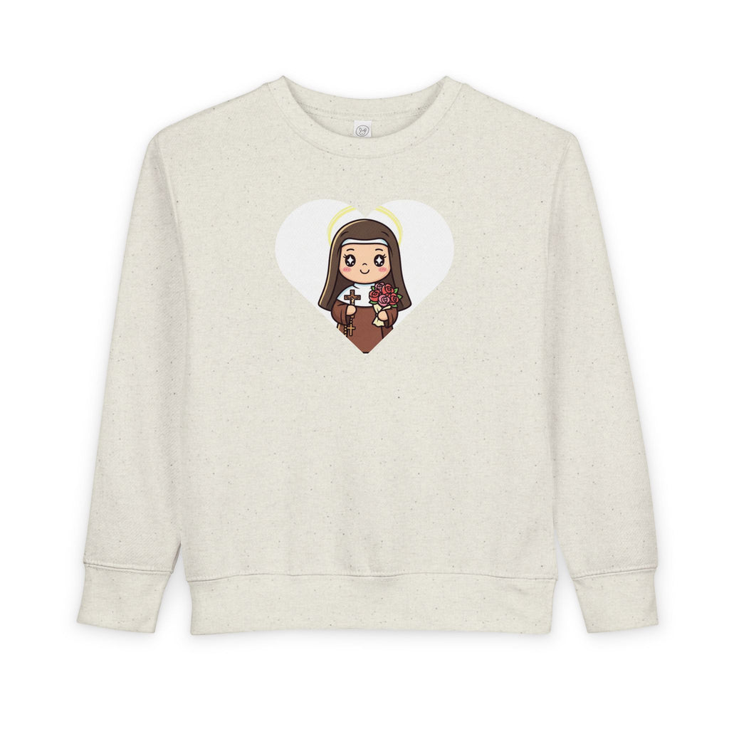 Sudadera para niños pequeños de Santa Teresita la Pequeña Flor 
