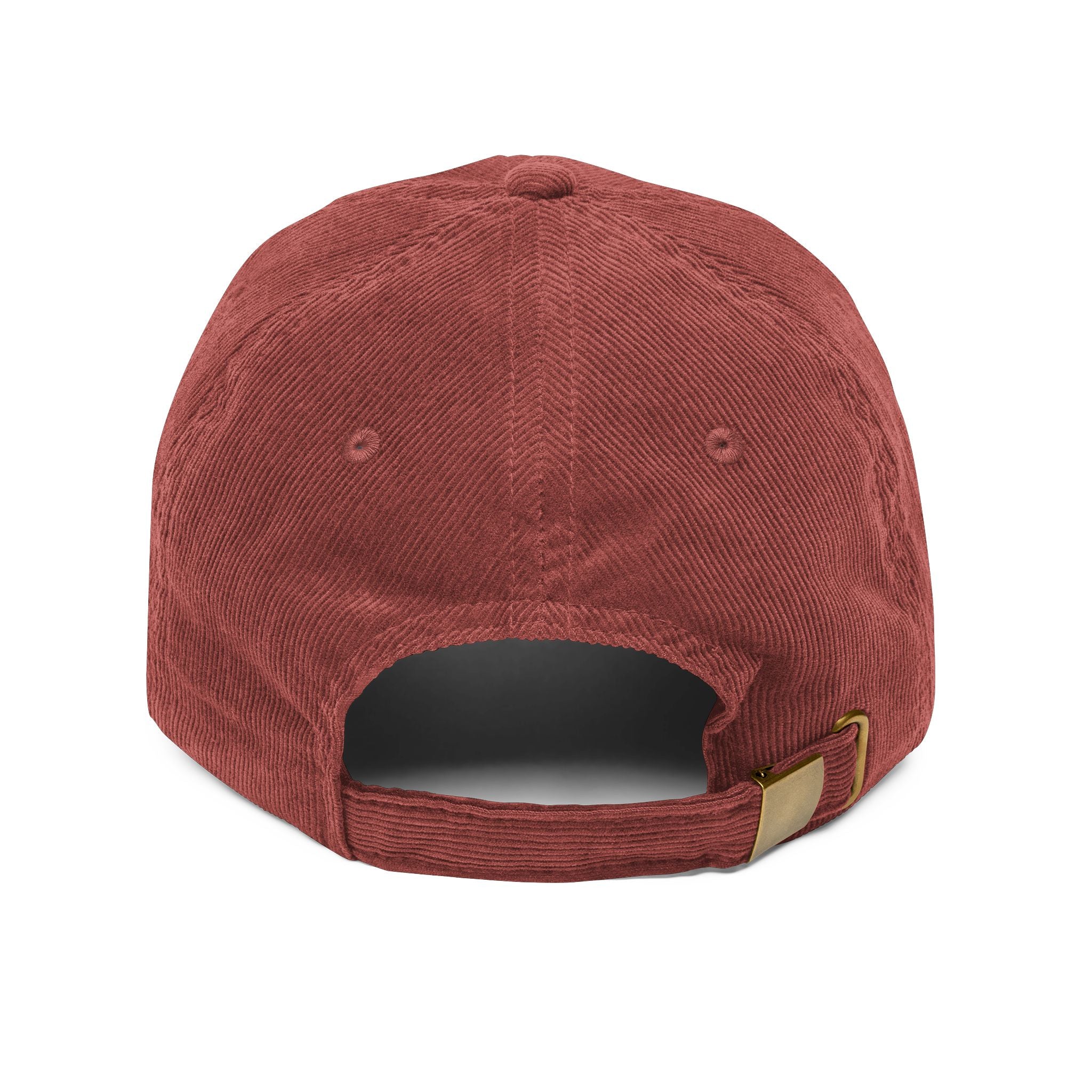 Gorra vintage de pana con monograma IHS | Gorra católica 