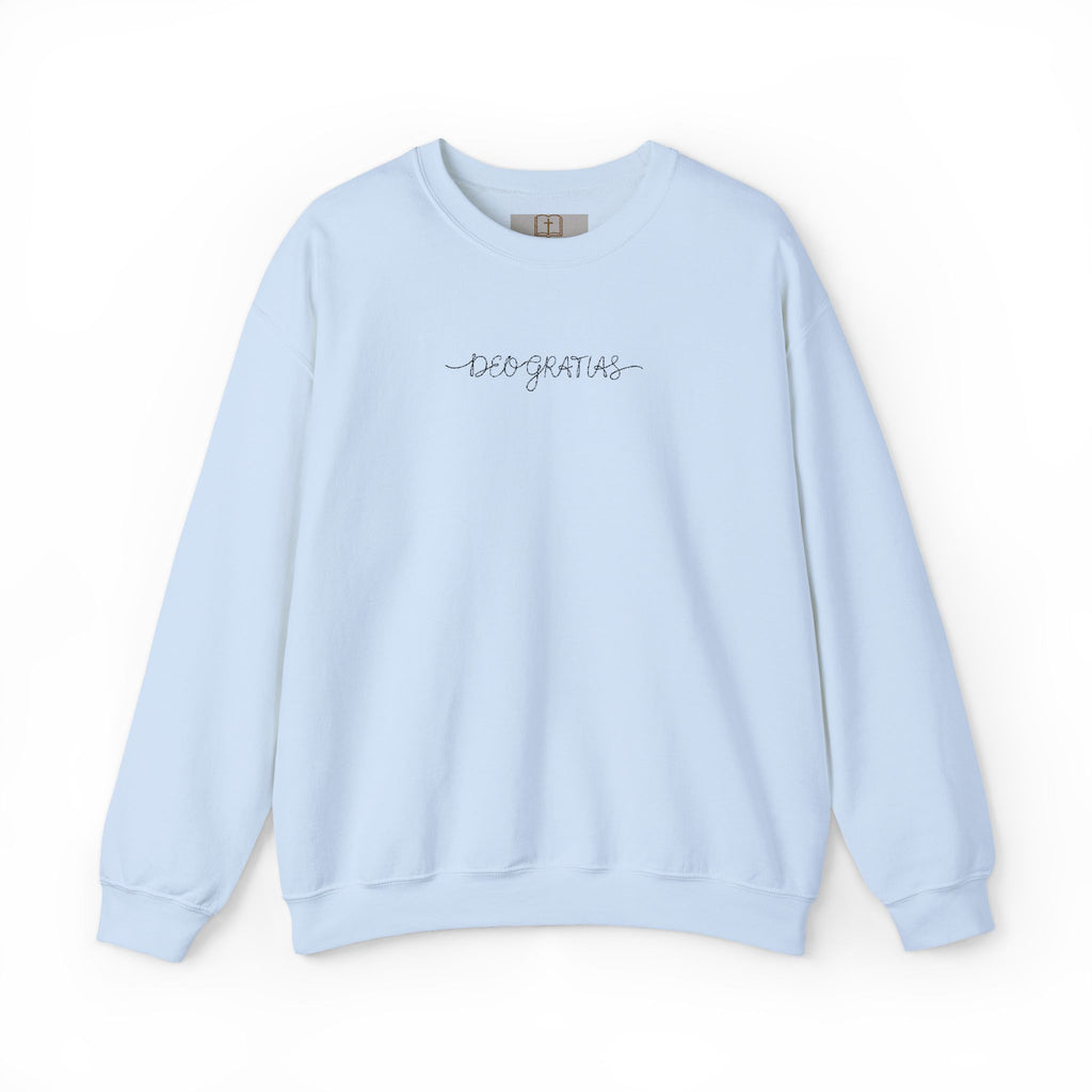 Deo Gratias Catholic Sweatshirt | Faith Apparel
