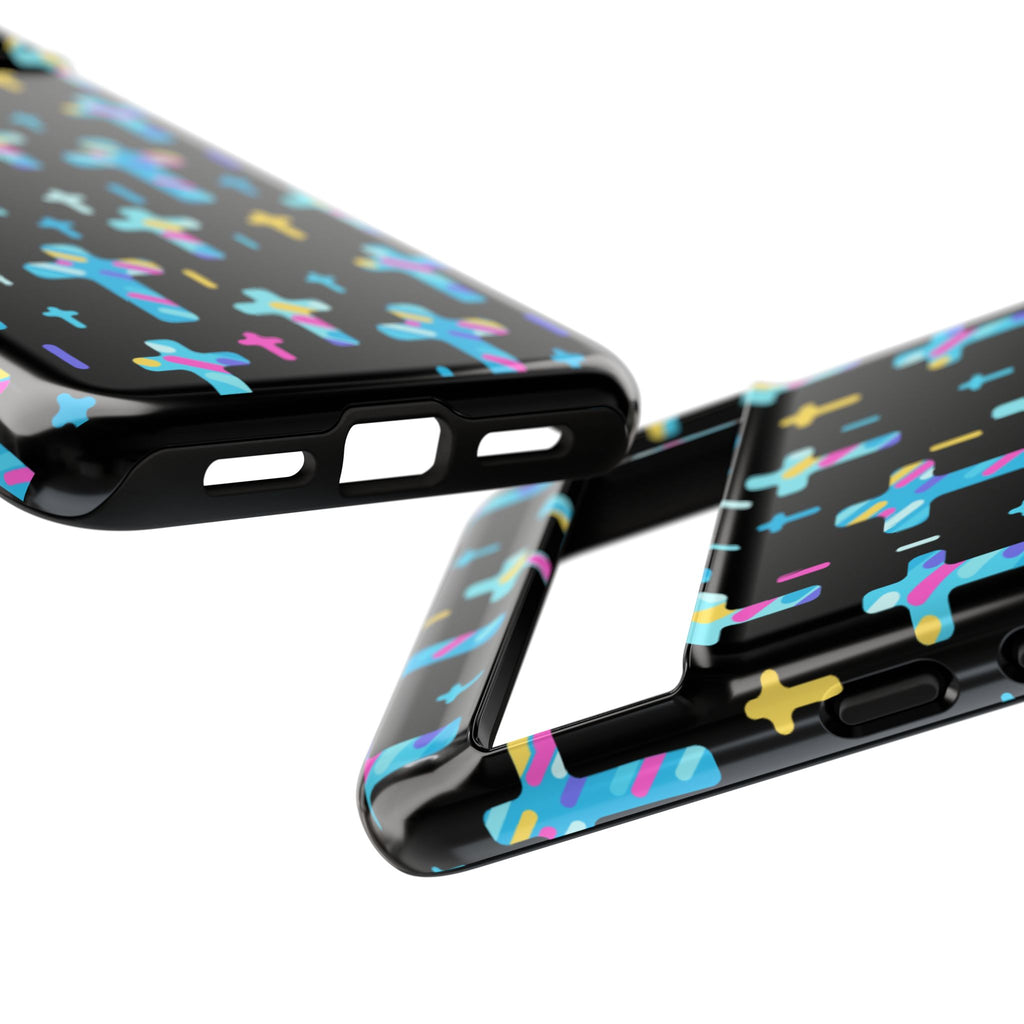 Colorful Cross Google Pixel Phone Case | Faith-Inspired Protection | Christian Gift & Everyday Accessory