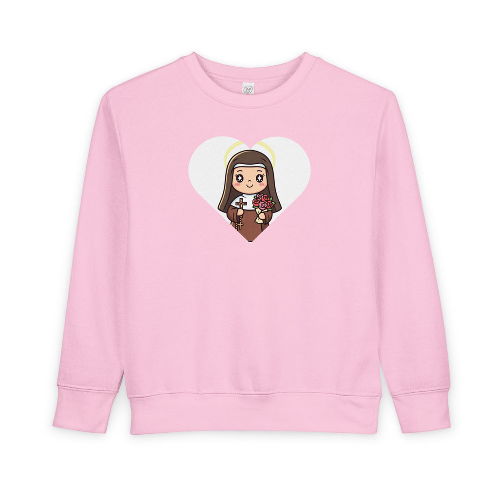 Sudadera para niños pequeños de Santa Teresita la Pequeña Flor 