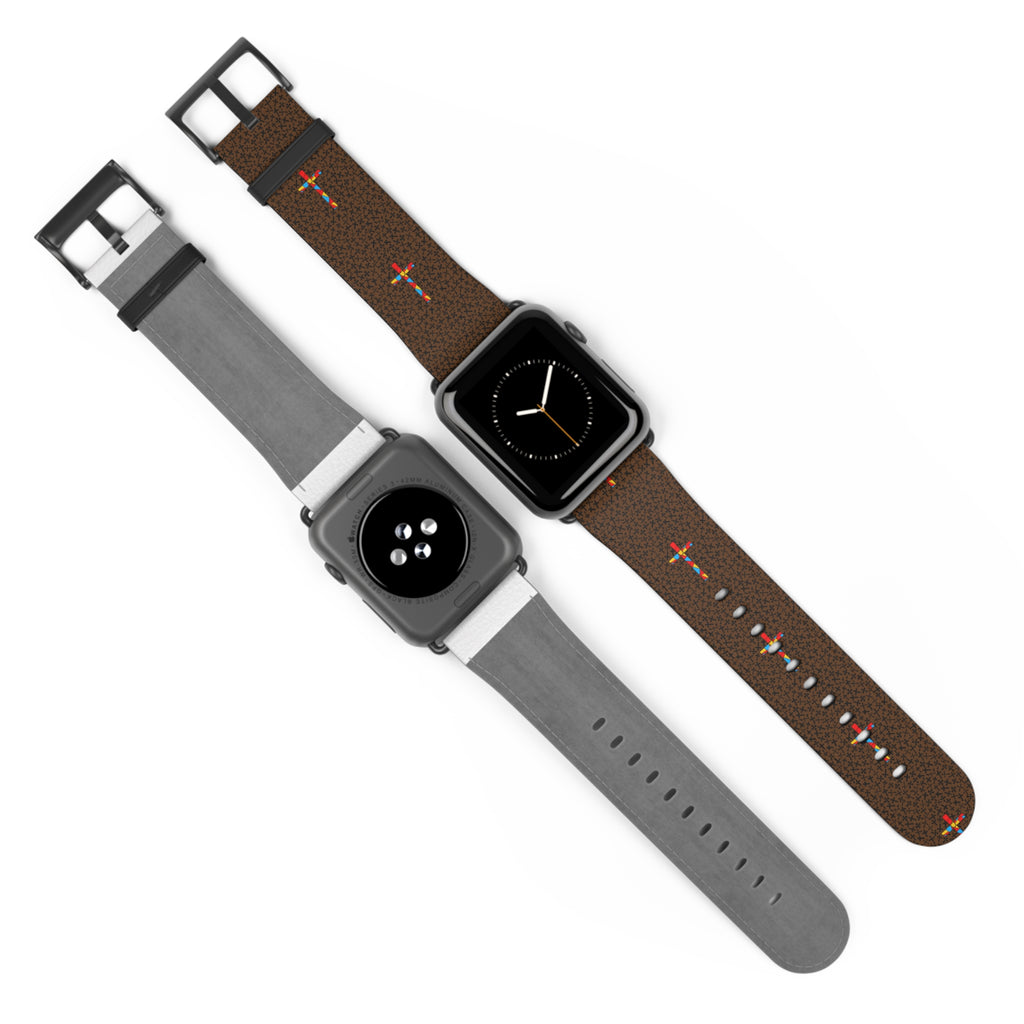 Correa para Apple Watch con la Cruz de San José (Edición del Padre Católico)
