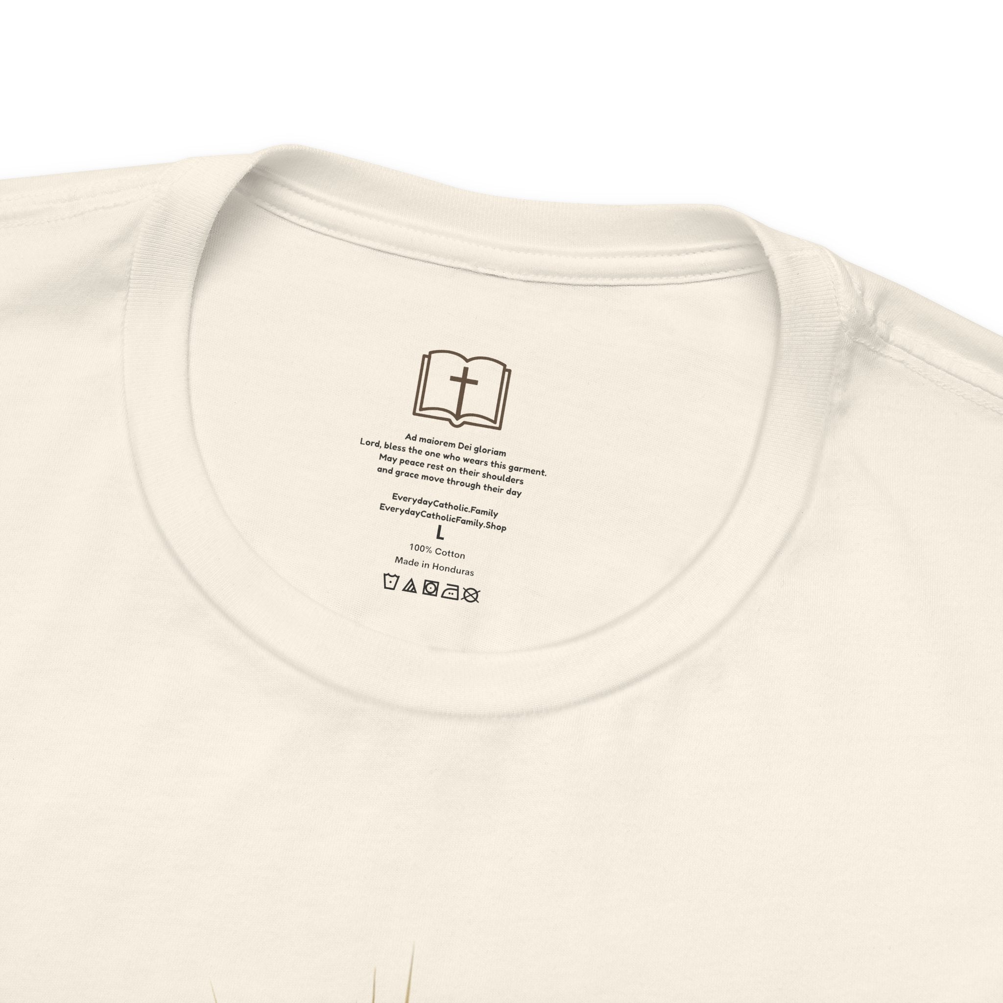 Camiseta para hombre Corona de Espinas de la Sagrada Pasión