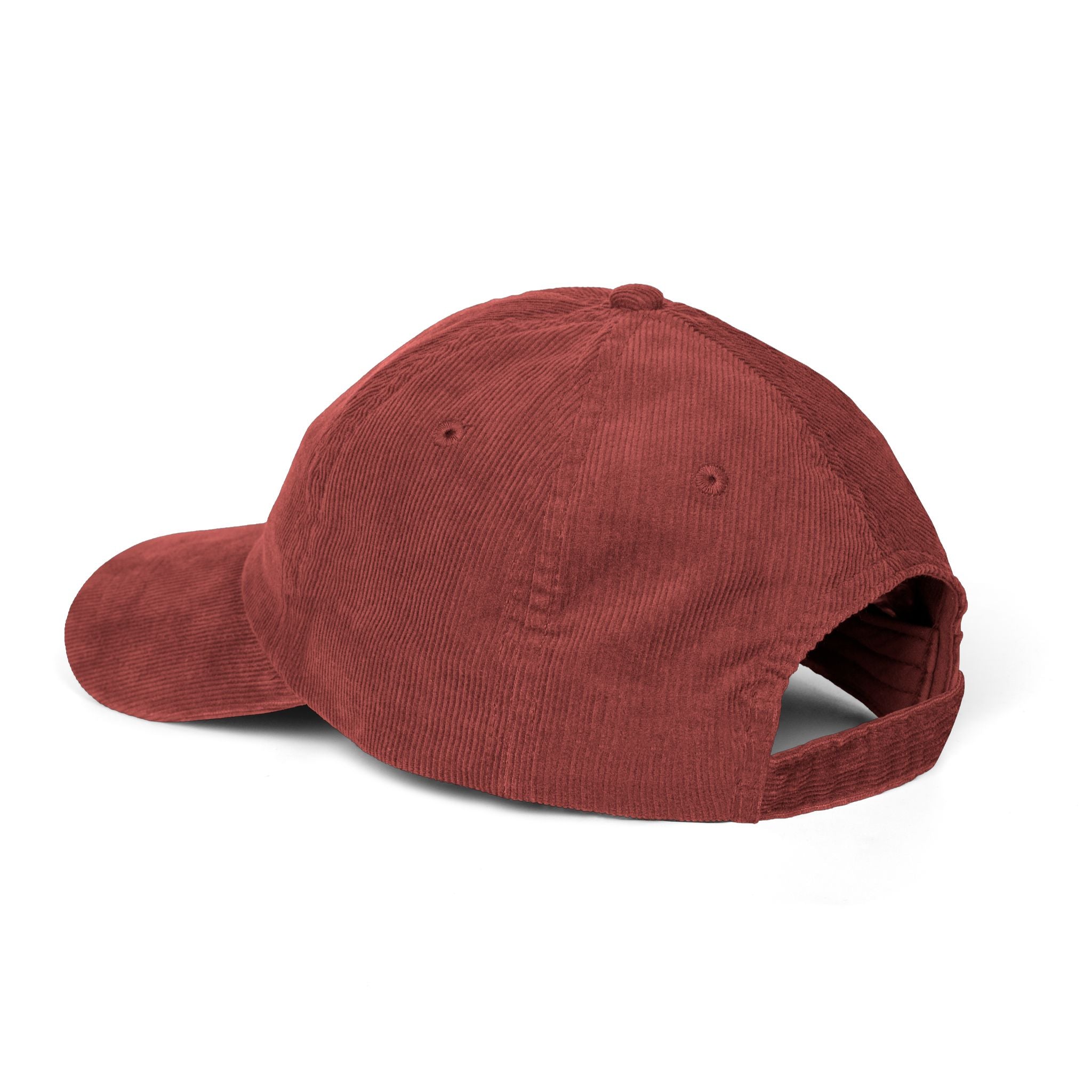 Gorra vintage de pana con monograma IHS | Gorra católica 