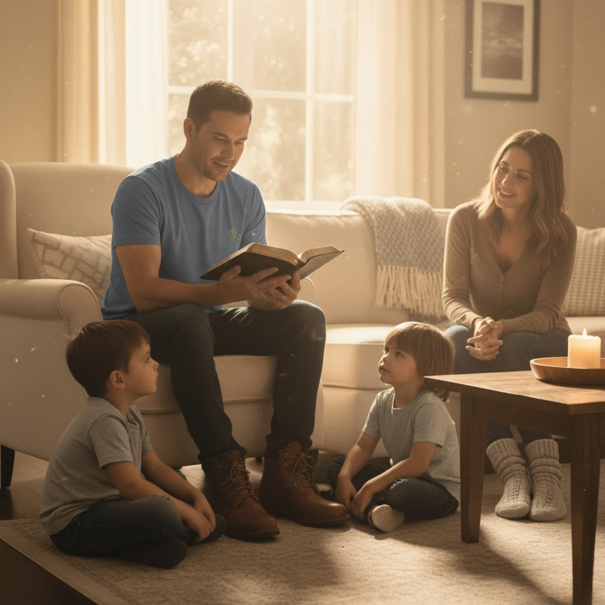 Ad Majorem Dei Gloriam Men’s T-Shirt | Faith Inspired Minimalist Tee