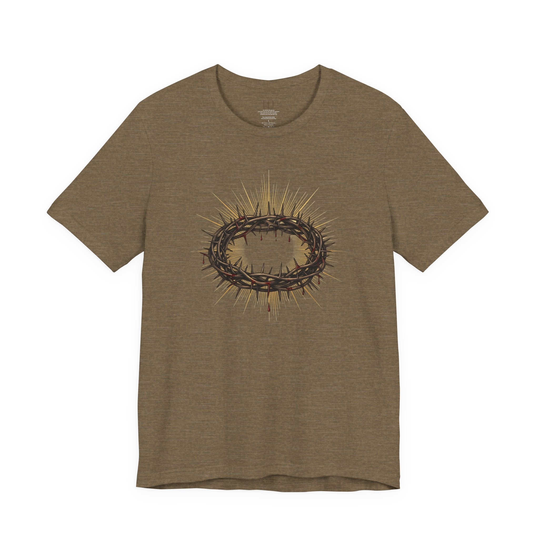 Sacred Passion Crown of Thorns Men's T-Shirt