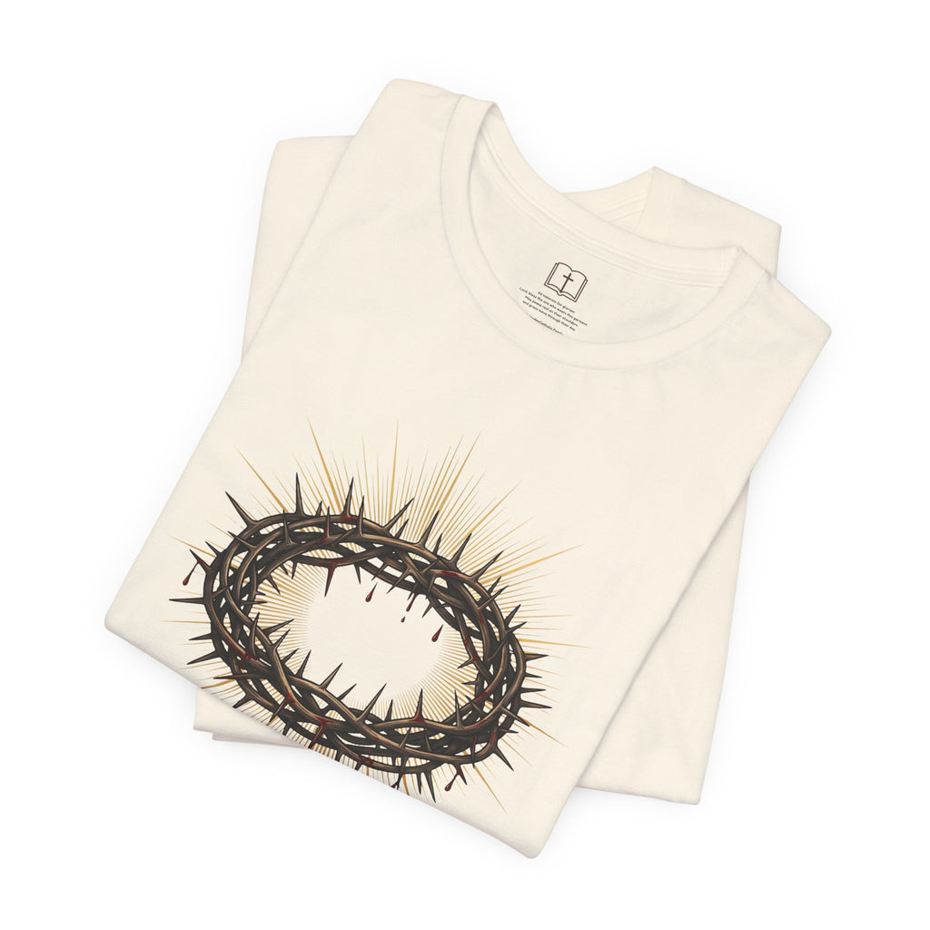 Camiseta para hombre Corona de Espinas de la Sagrada Pasión