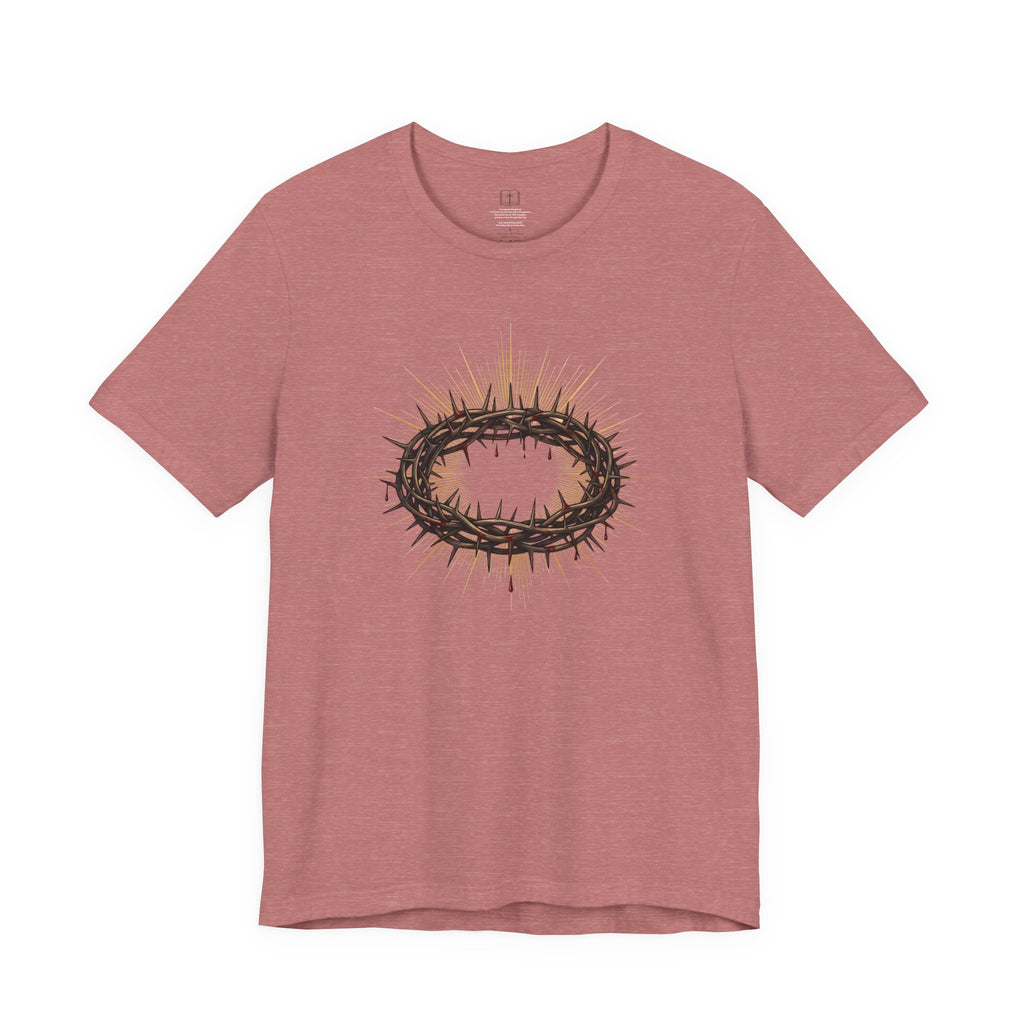 Camiseta para hombre Corona de Espinas de la Sagrada Pasión