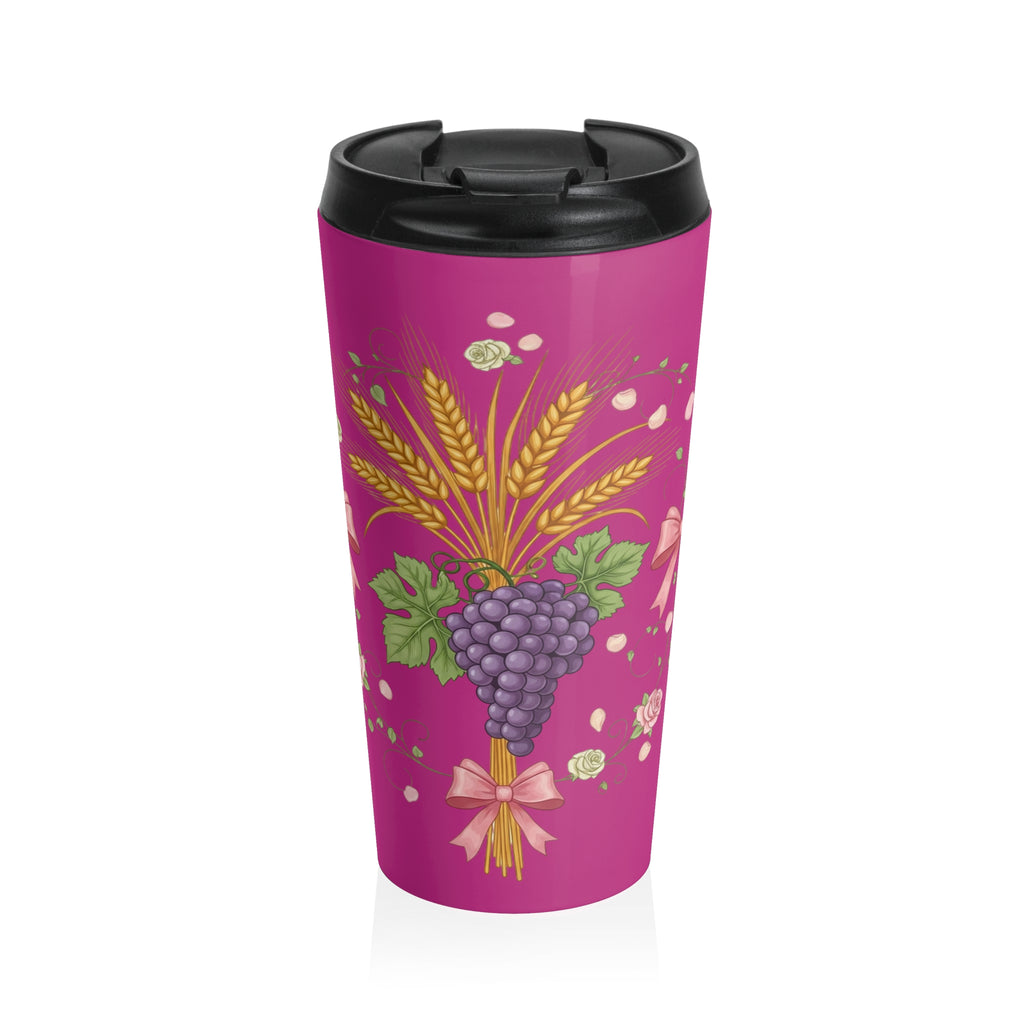 Abundant Harvest Travel Mug | Faith Inspired Stainless Steel Tumbler