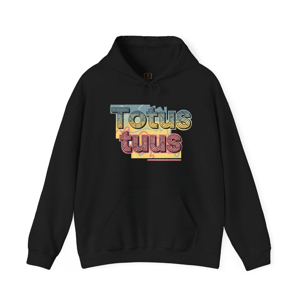 Totus Tuus Retro Hoodie | Modern Catholic Faith Apparel