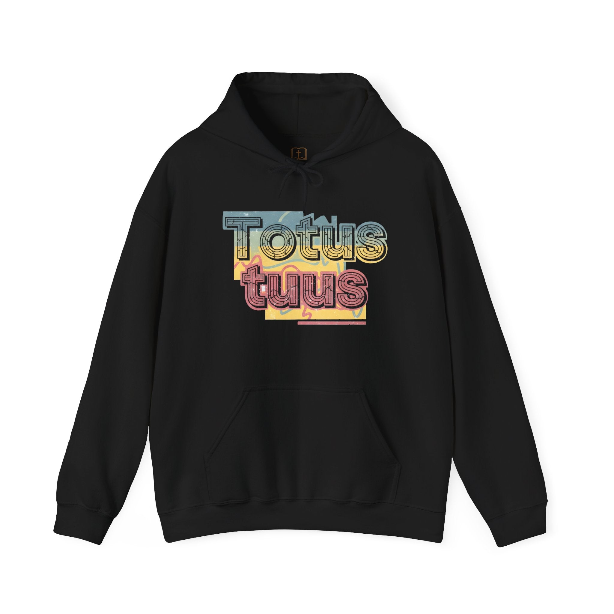 Totus Tuus Retro Hoodie | Modern Catholic Faith Apparel