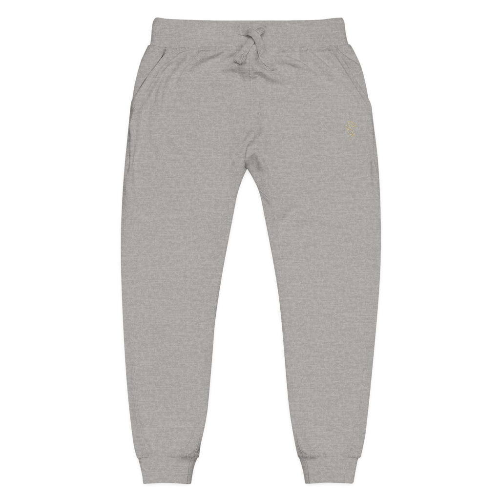 Pantalones deportivos de polar bordados Mariam | Ropa de estar por casa con inspiración religiosa para mujer | Ropa católica acogedora | Regalo para mamás e hijas