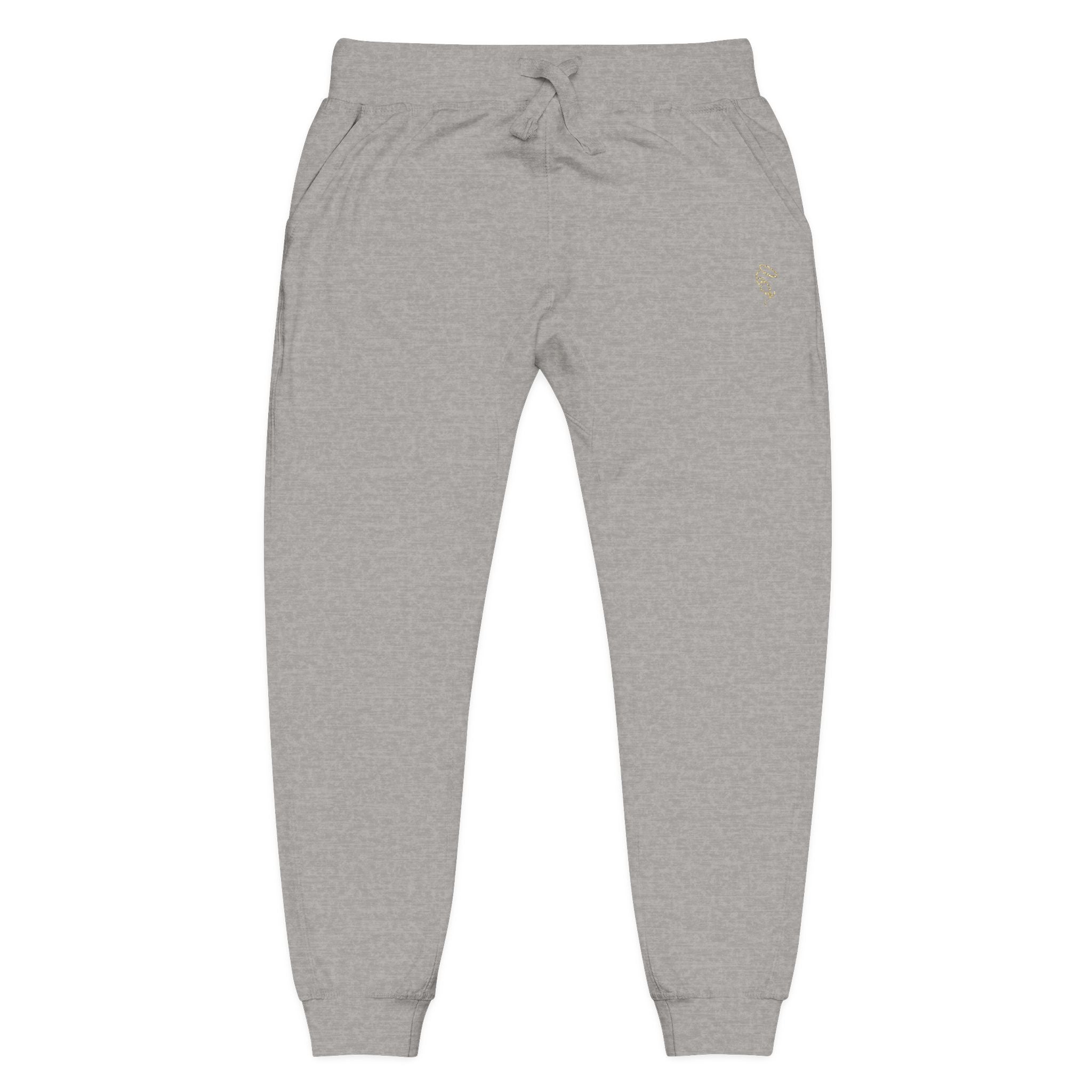 Pantalones deportivos de polar bordados Mariam | Ropa de estar por casa con inspiración religiosa para mujer | Ropa católica acogedora | Regalo para mamás e hijas
