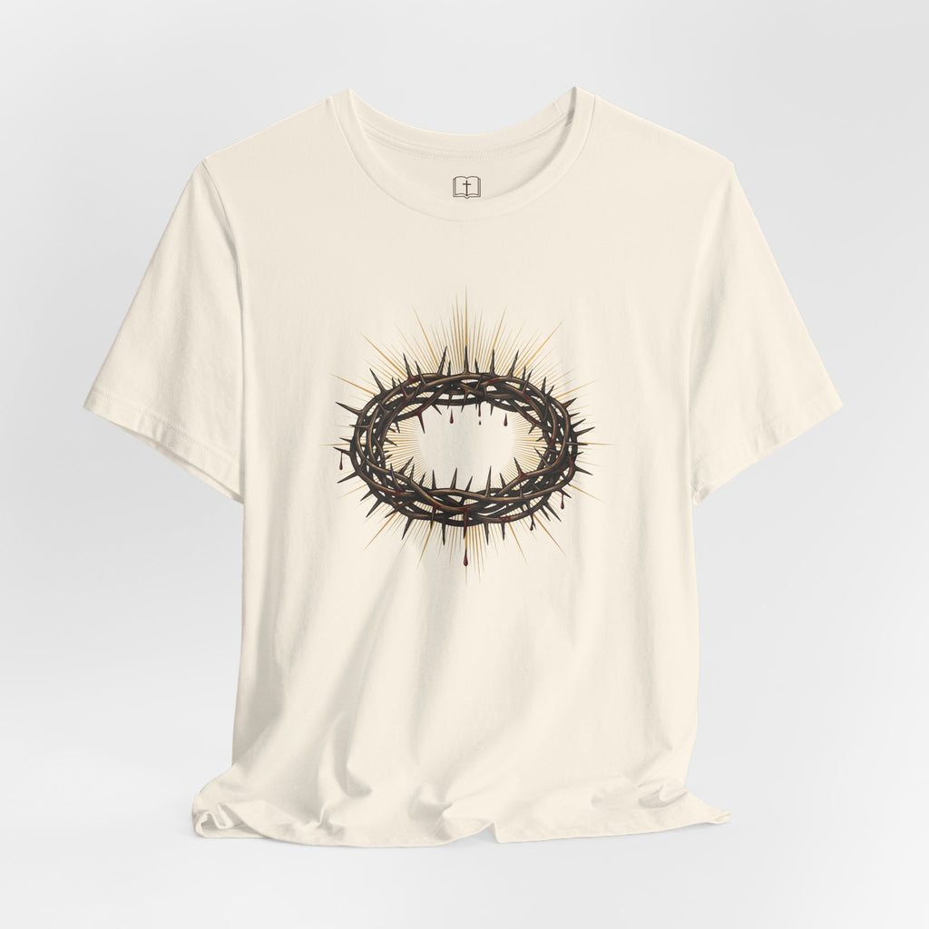 Camiseta para hombre Corona de Espinas de la Sagrada Pasión
